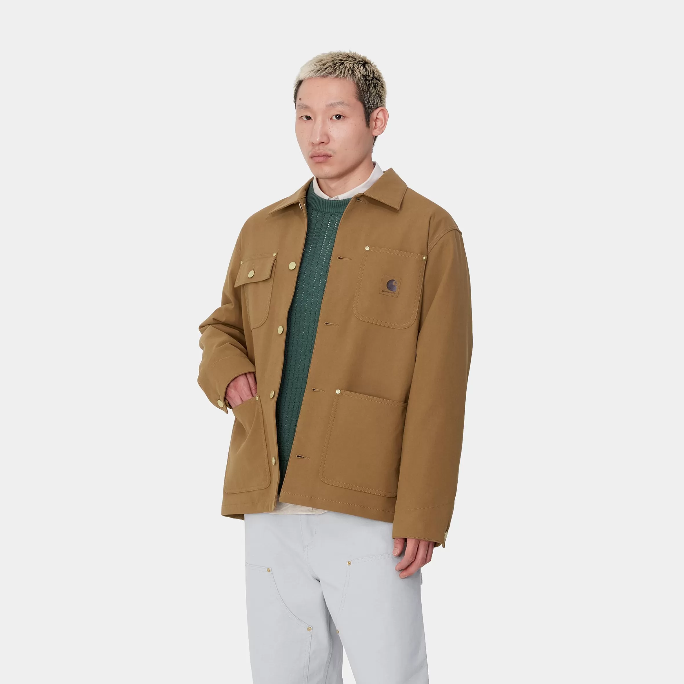 Carhartt WIP Artificial Suede Michigan Coat