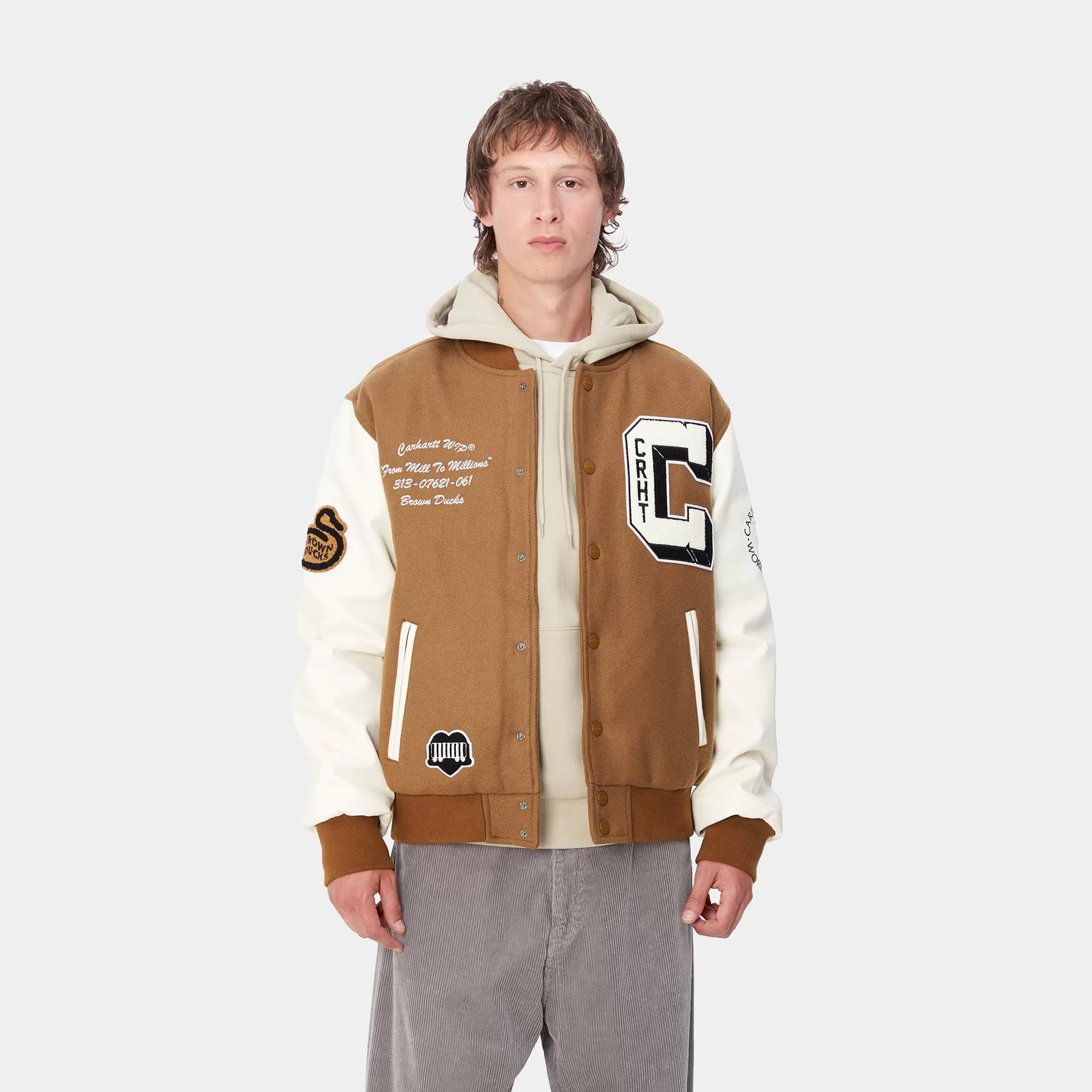 Carhartt WIP Brown Ducks Bomber
