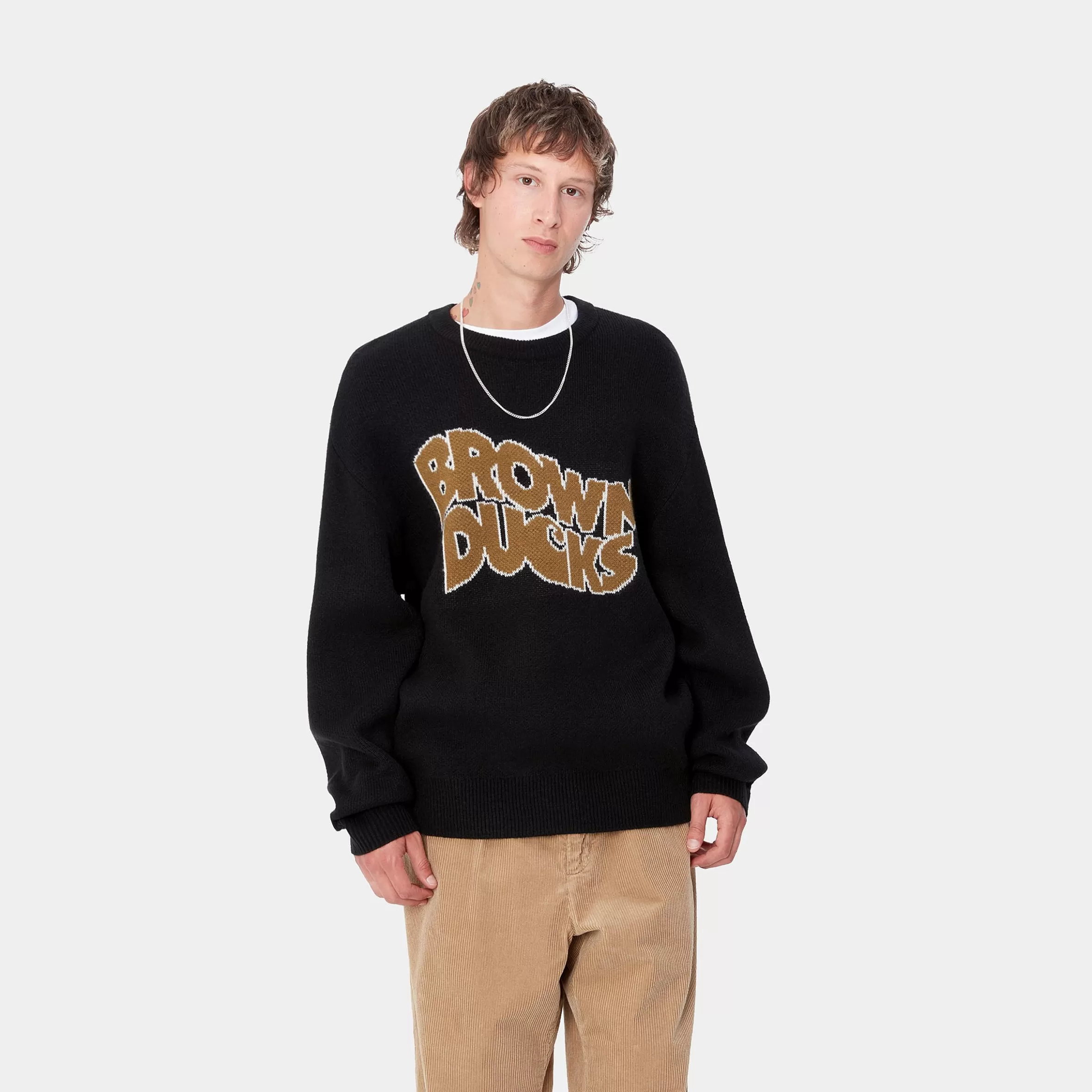Carhartt WIP Brown Ducks Sweater