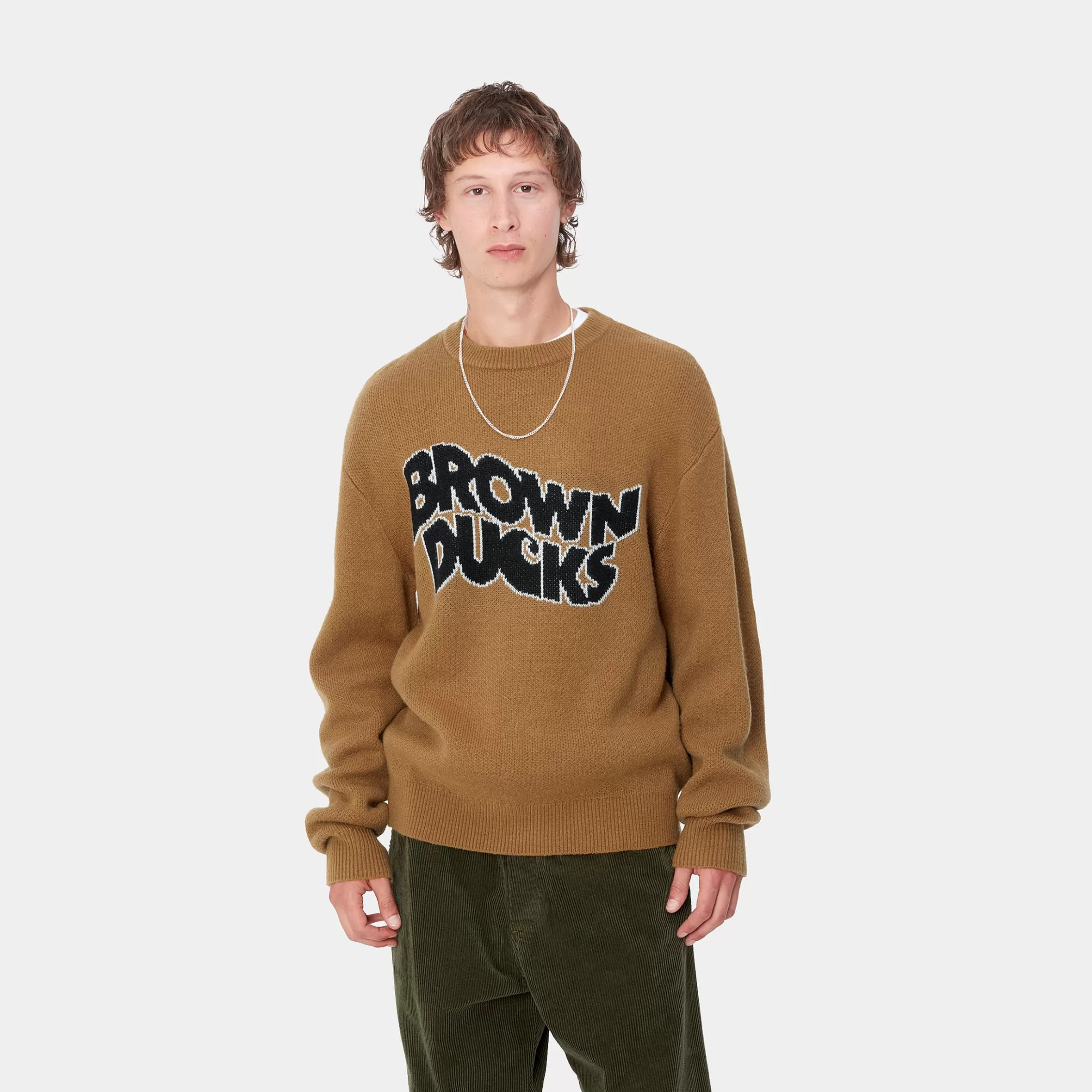 Carhartt WIP Brown Ducks Sweater
