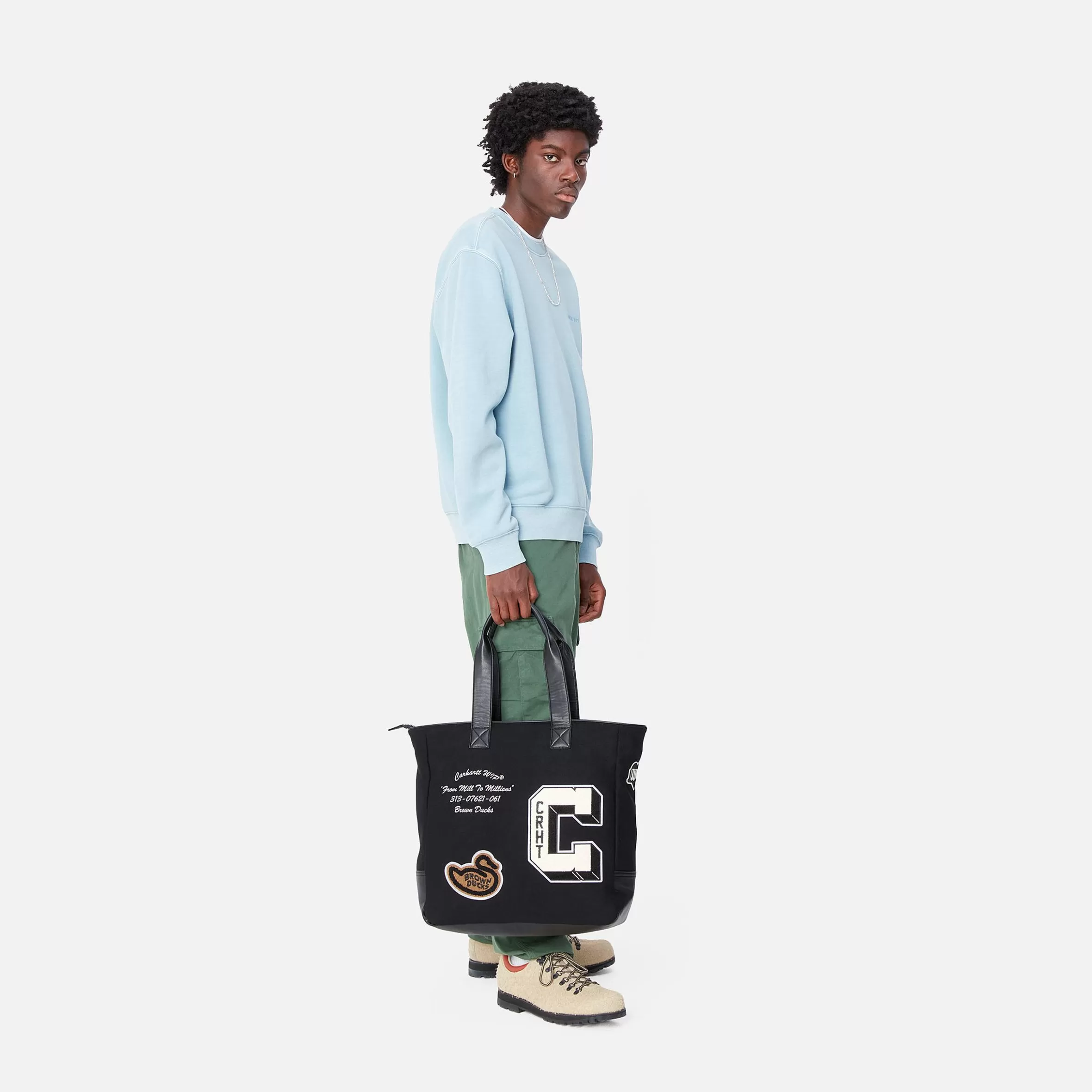 Carhartt WIP Brown Ducks Tote