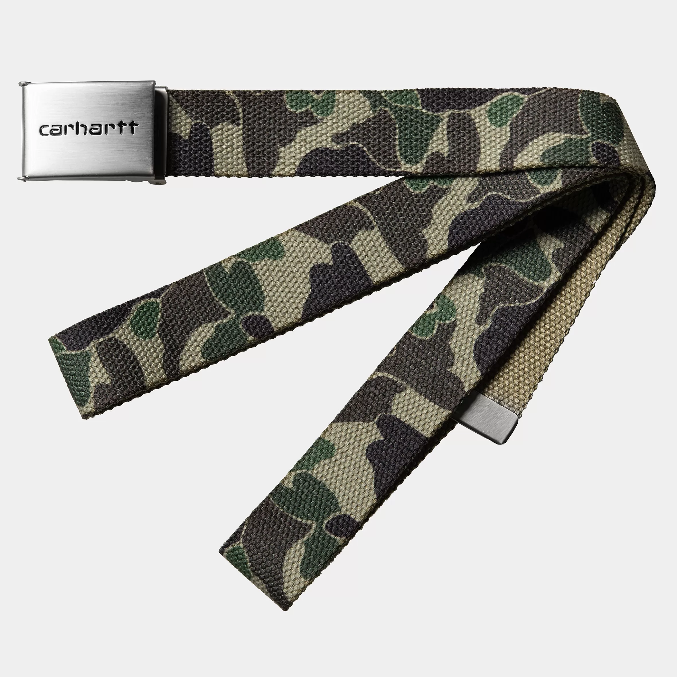Carhartt WIP Clip Belt Chrome