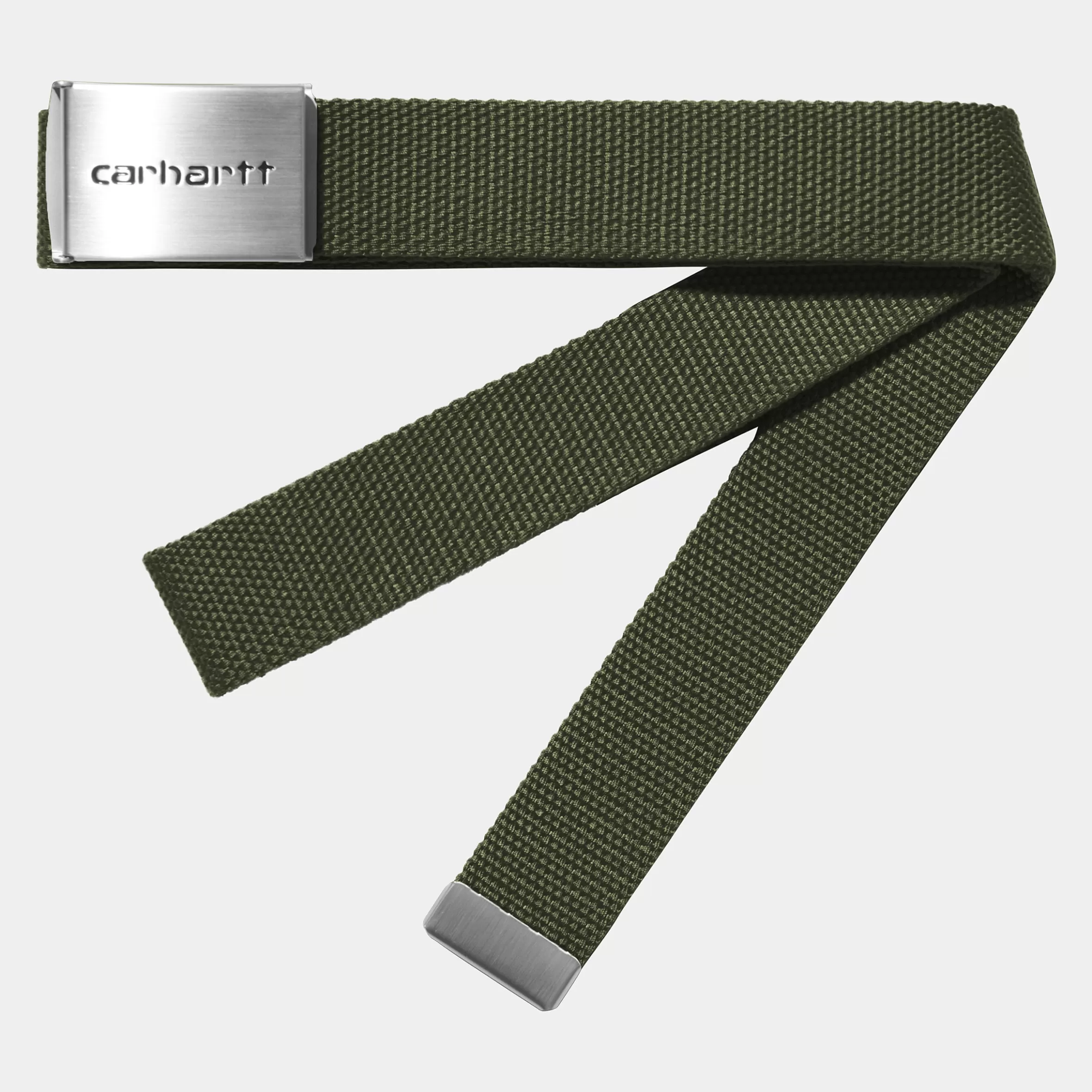 Carhartt WIP Clip Belt Chrome