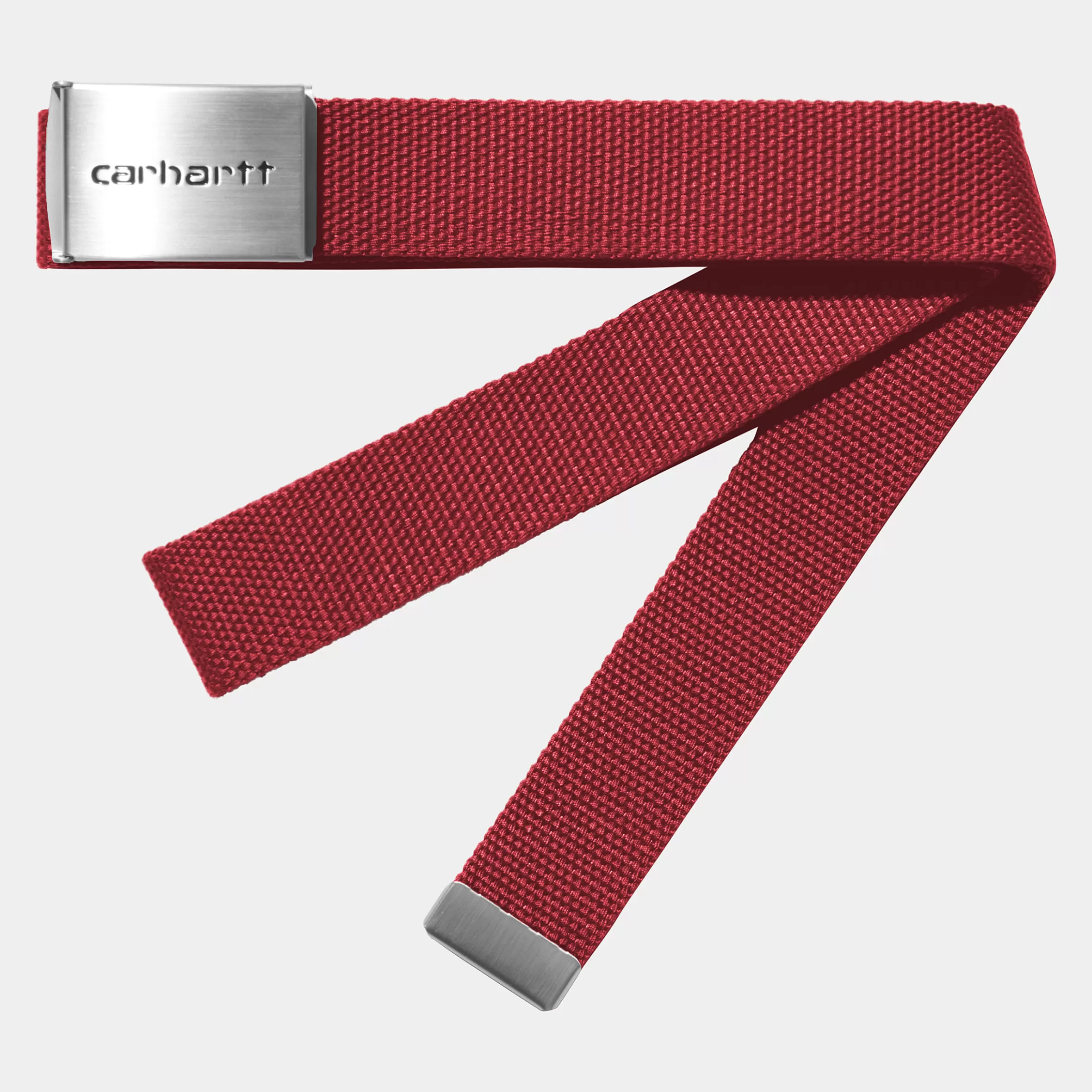 Carhartt WIP Clip Belt Chrome
