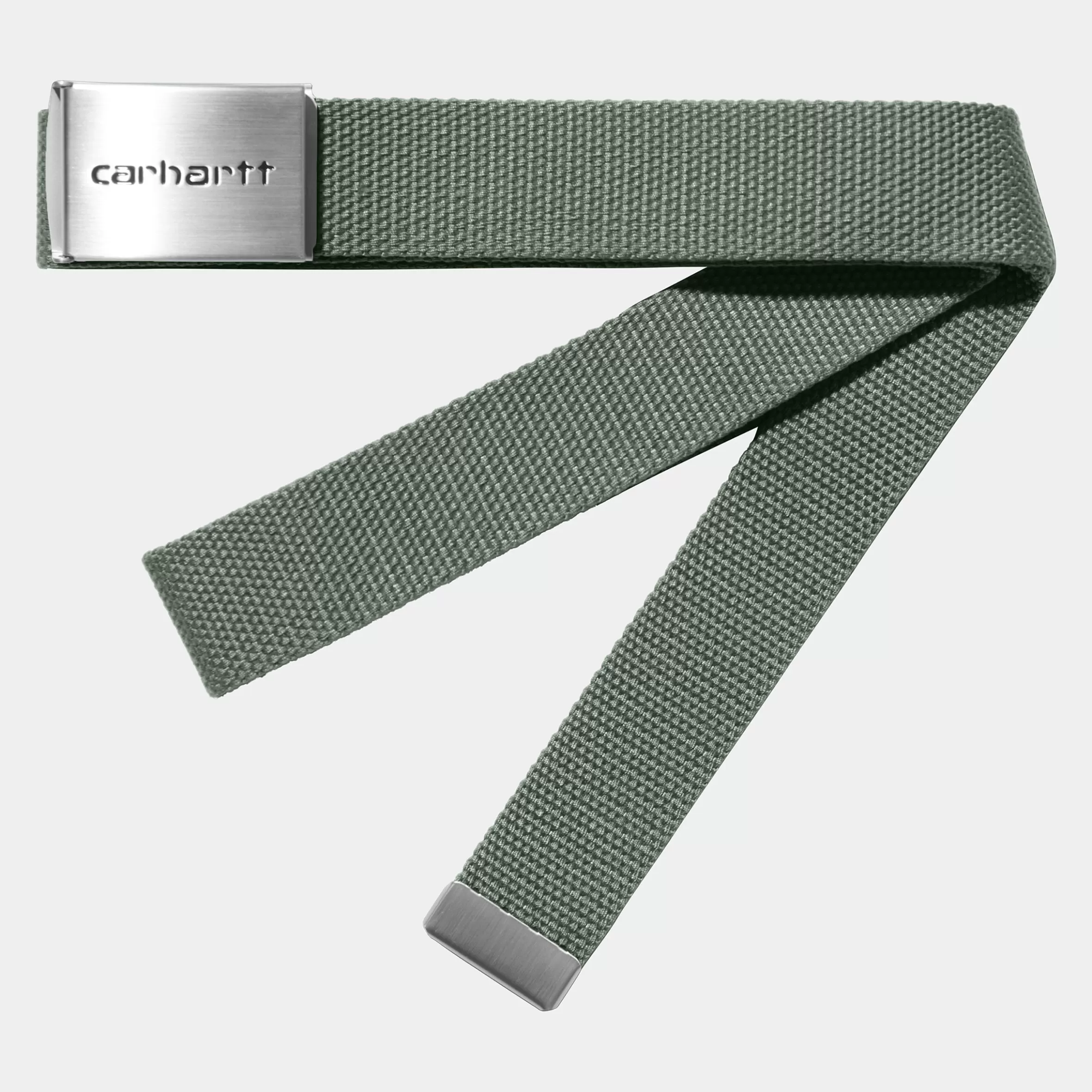 Carhartt WIP Clip Belt Chrome