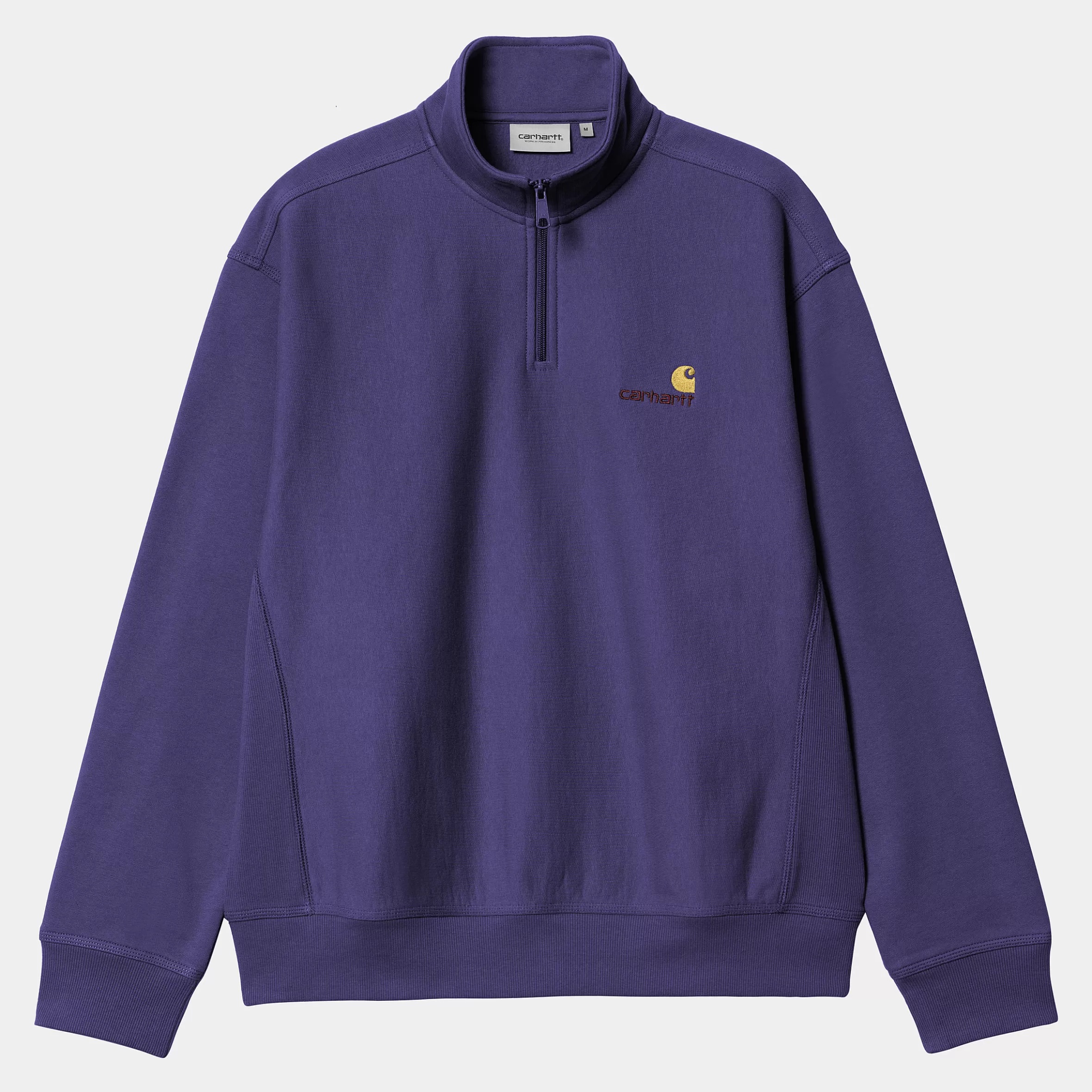 Carhartt WIP Half Zip American Script Sweatshirt