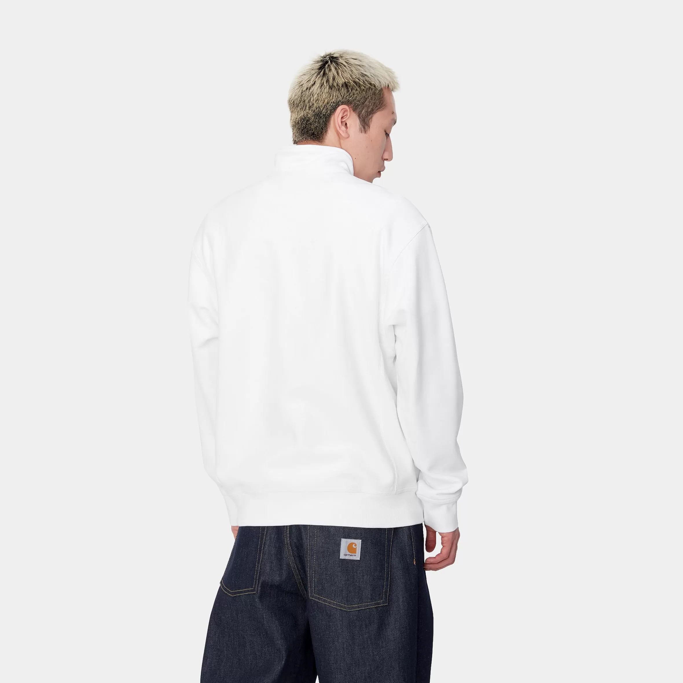 Carhartt WIP Half Zip American Script Sweatshirt