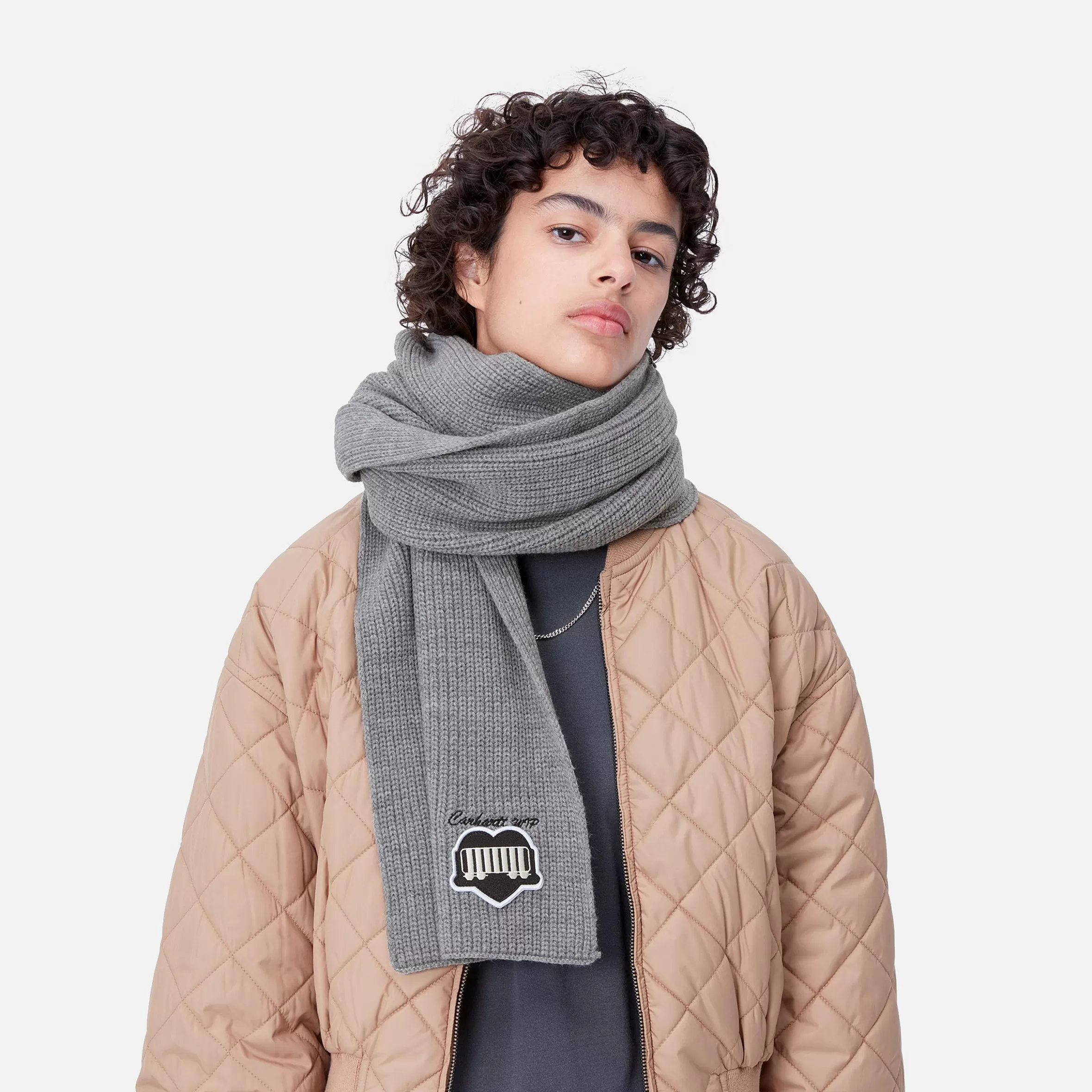 Carhartt WIP Heart Train Patch Scarf