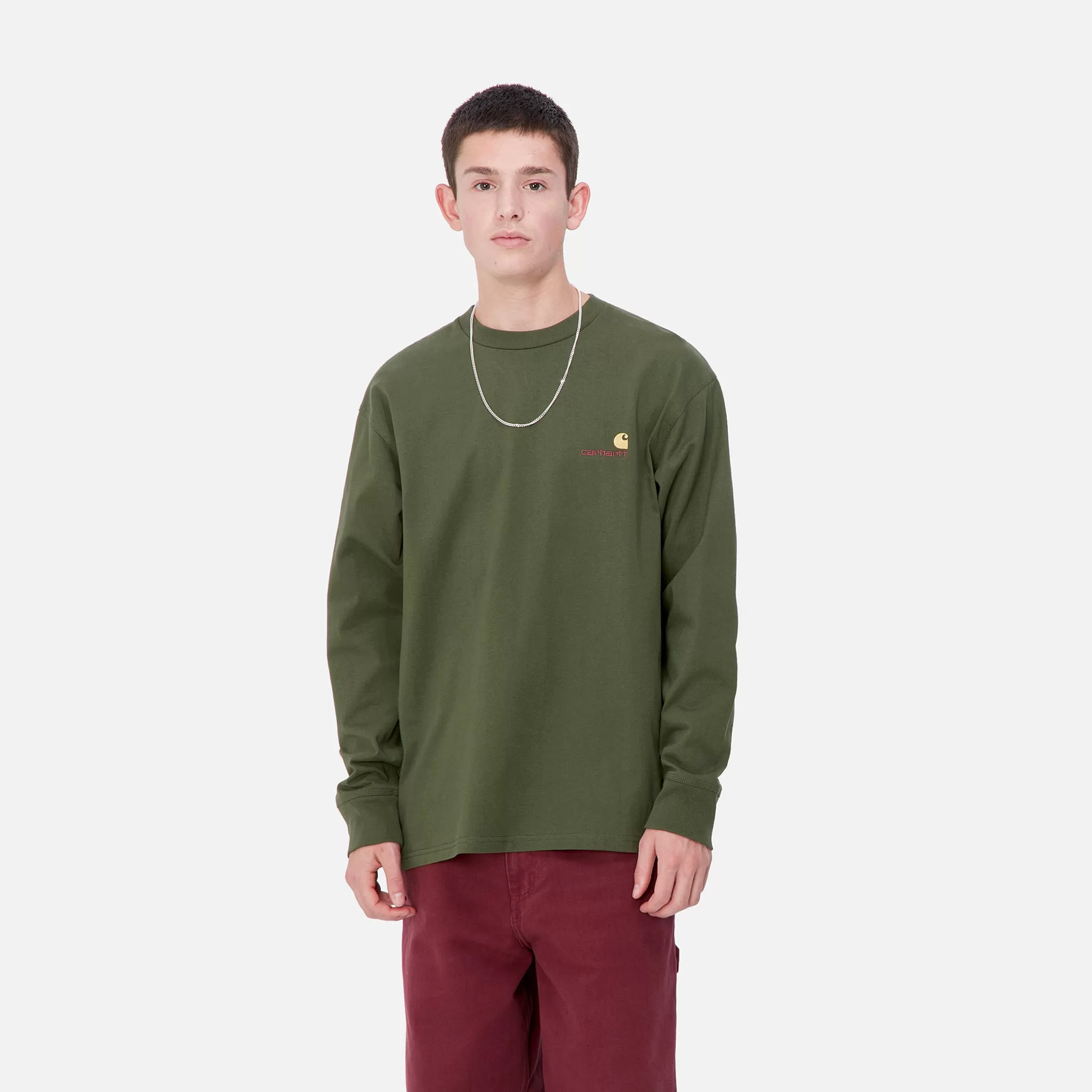 Carhartt WIP L/S American Script T-Shirt