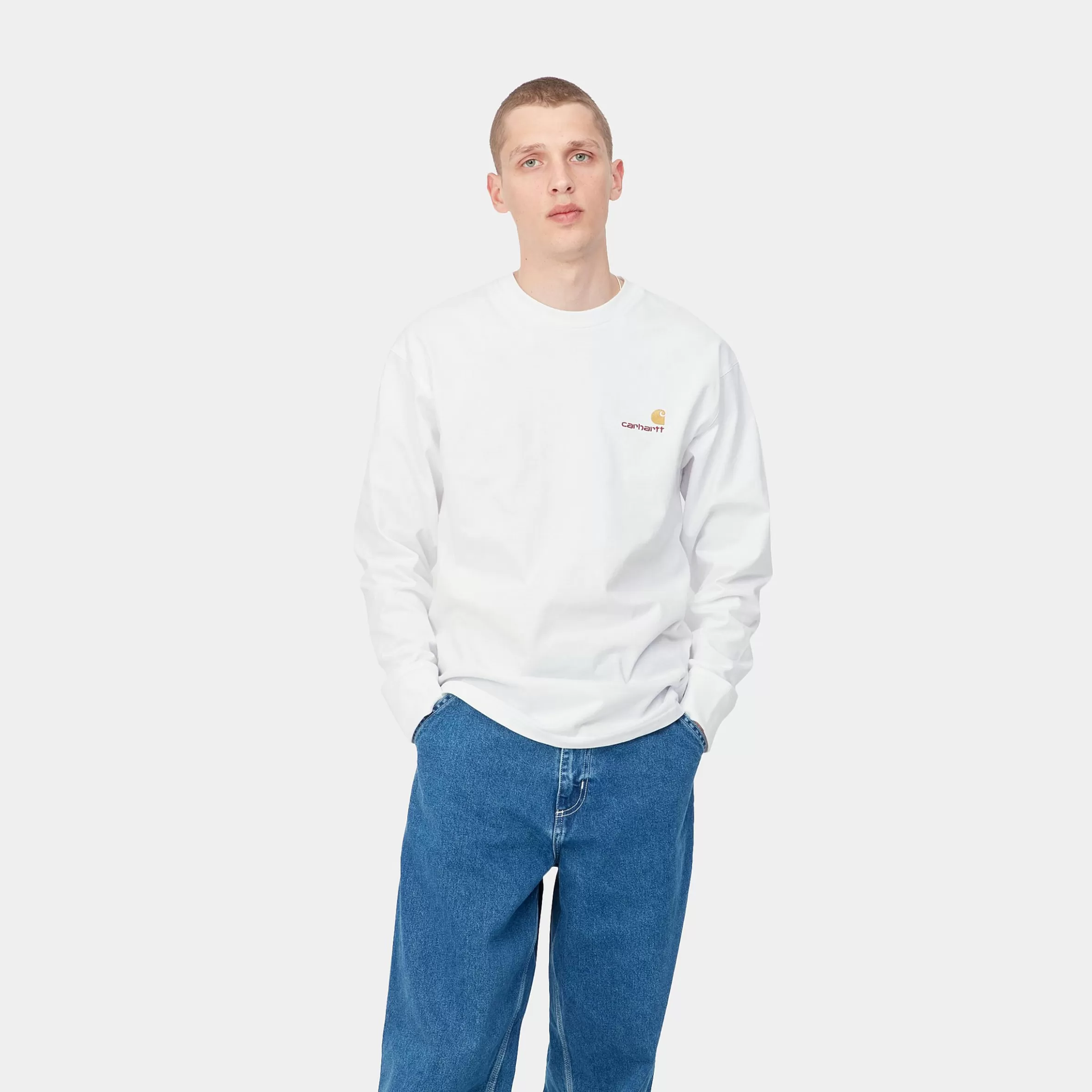 Carhartt WIP L/S American Script T-Shirt