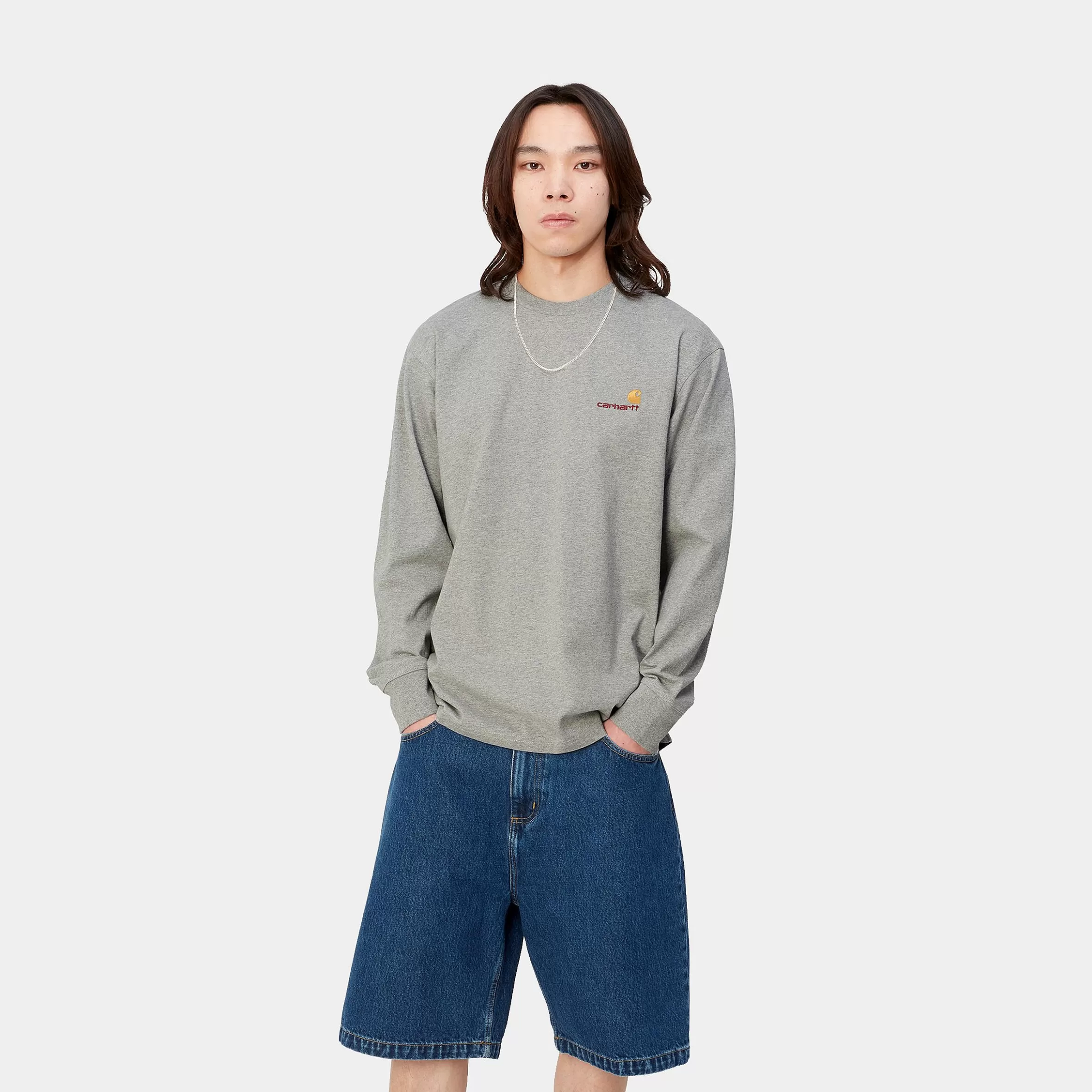 Carhartt WIP L/S American Script T-Shirt