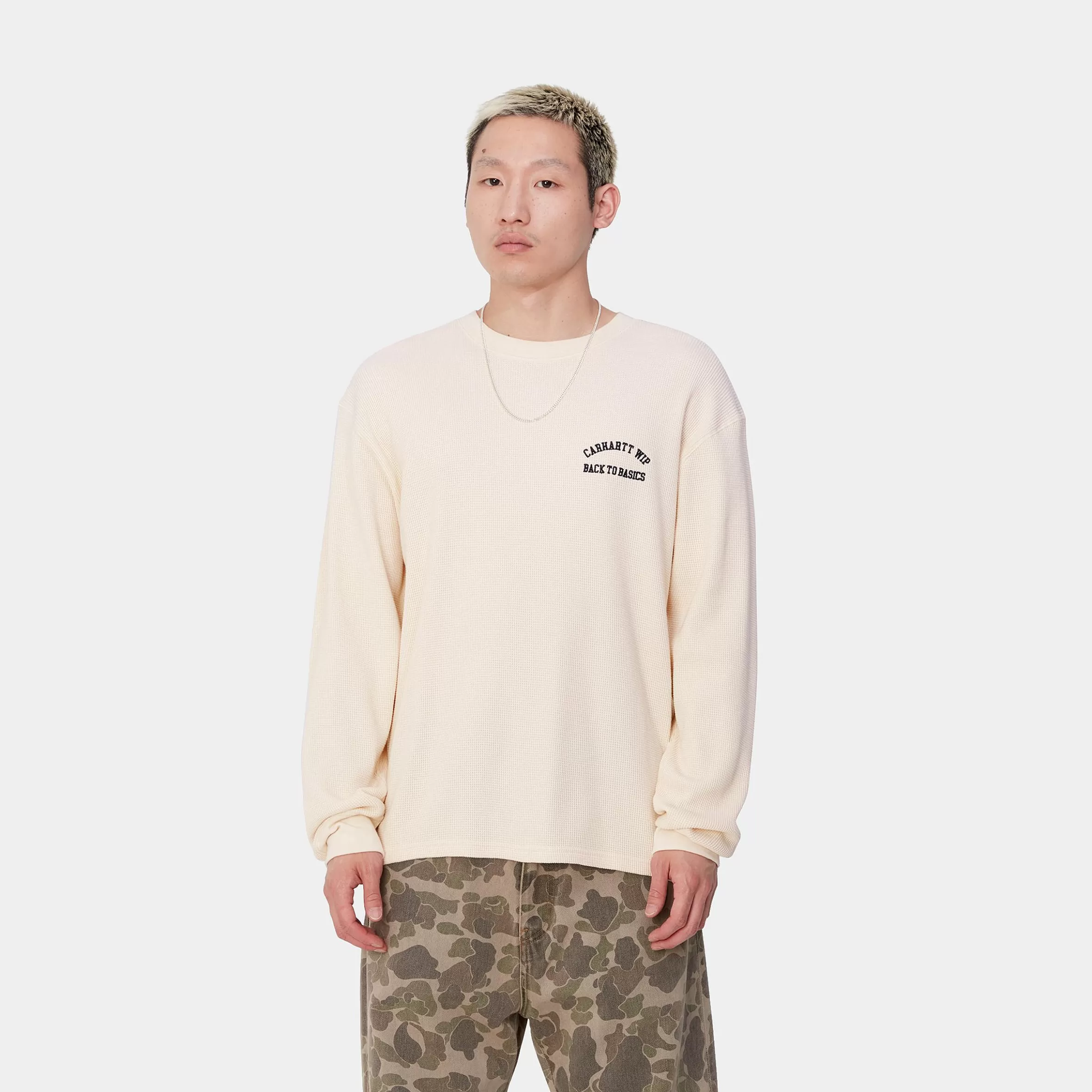 Carhartt WIP L/S Basics Script T-Shirt