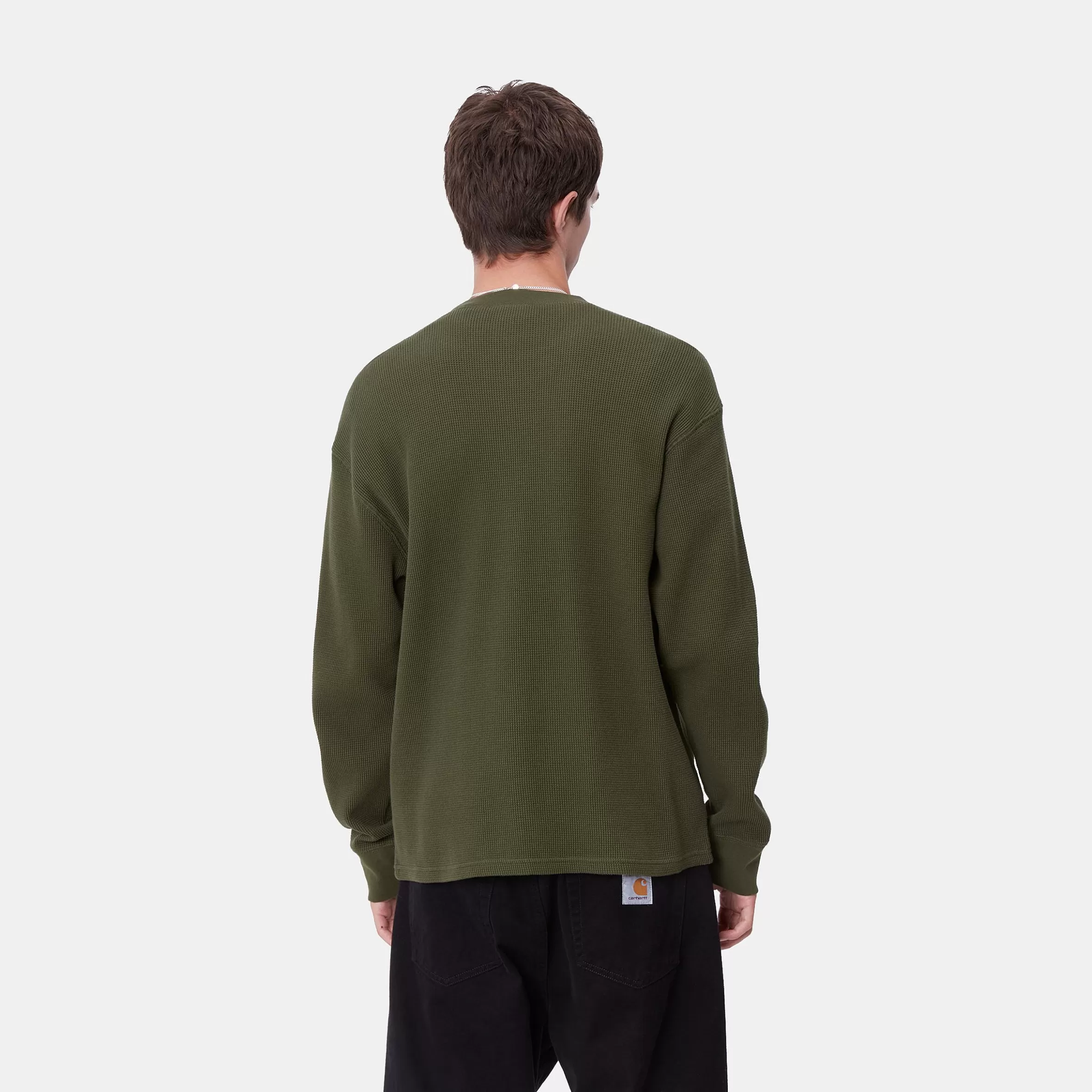 Carhartt WIP L/S Basics Script T-Shirt