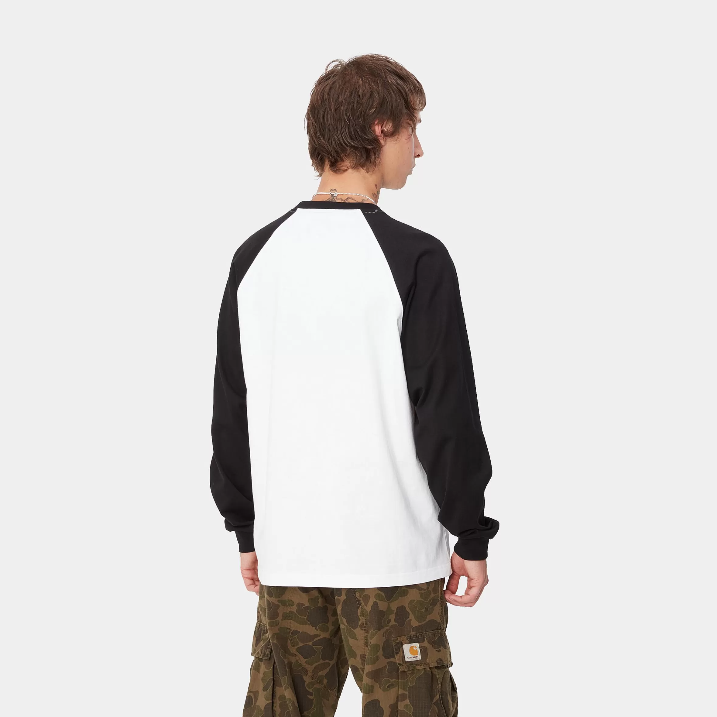 Carhartt WIP L/S Brown Ducks Baseball T-S