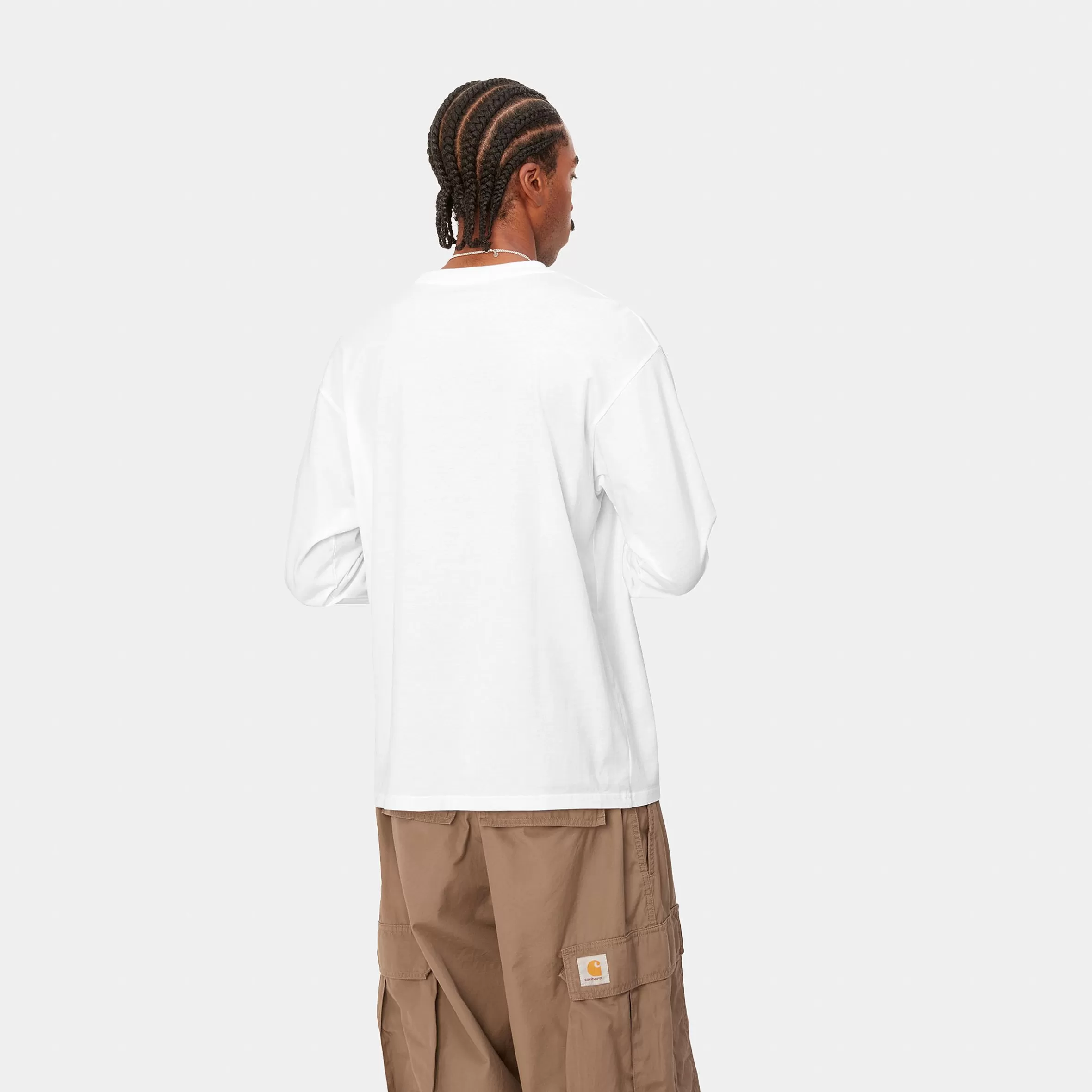 Carhartt WIP L/S Script Embroidery T-Shirt