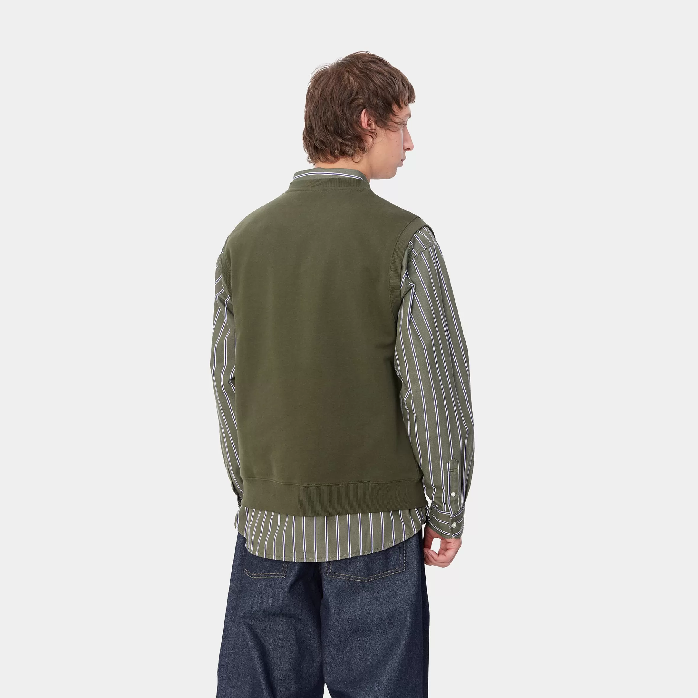Carhartt WIP Script V-Neck Vest Sweatshirt