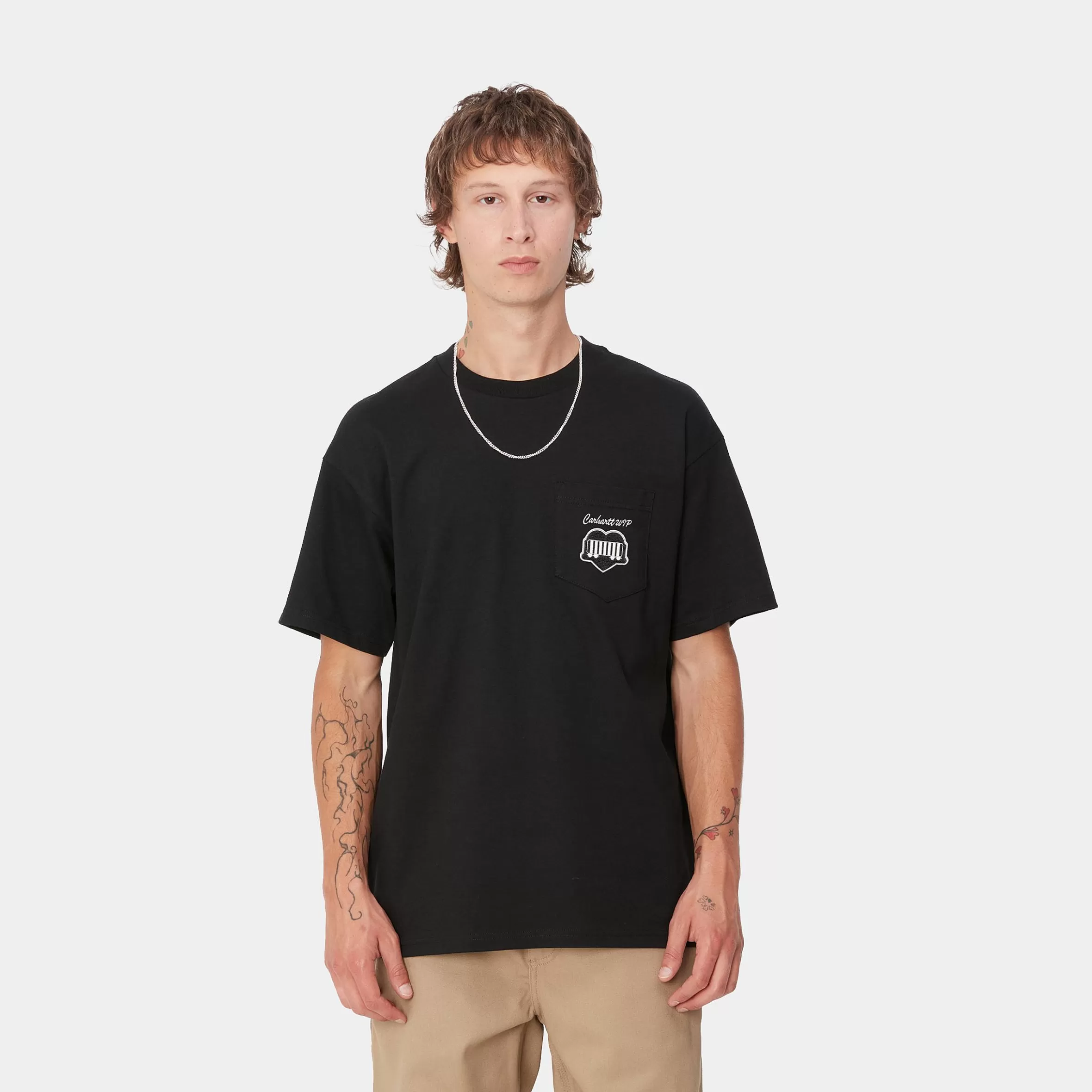 Carhartt WIP S/S Heart Train Pocket T-Shirt