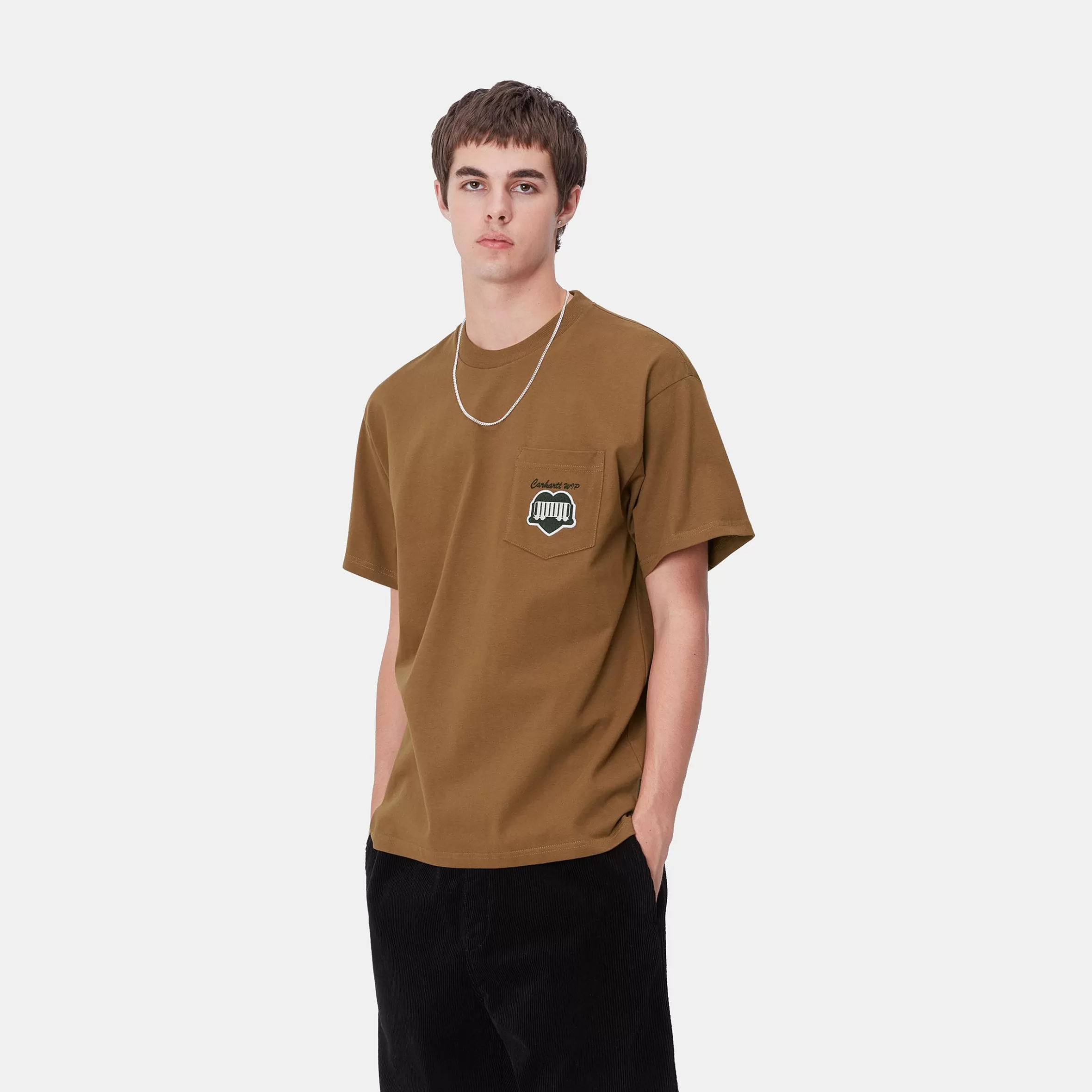 Carhartt WIP S/S Heart Train Pocket T-Shirt