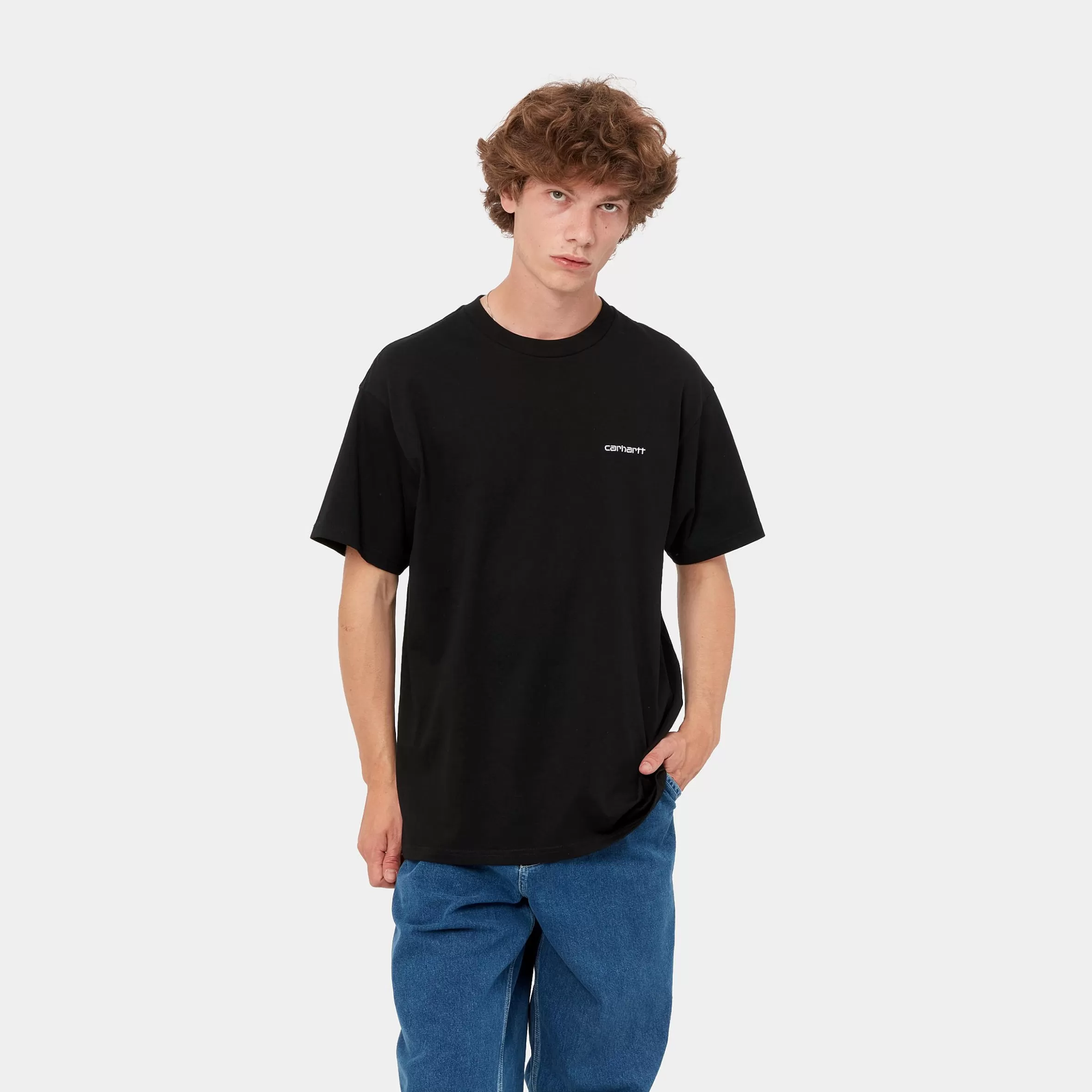 Carhartt WIP S/S Script Embroidery T-Shirt
