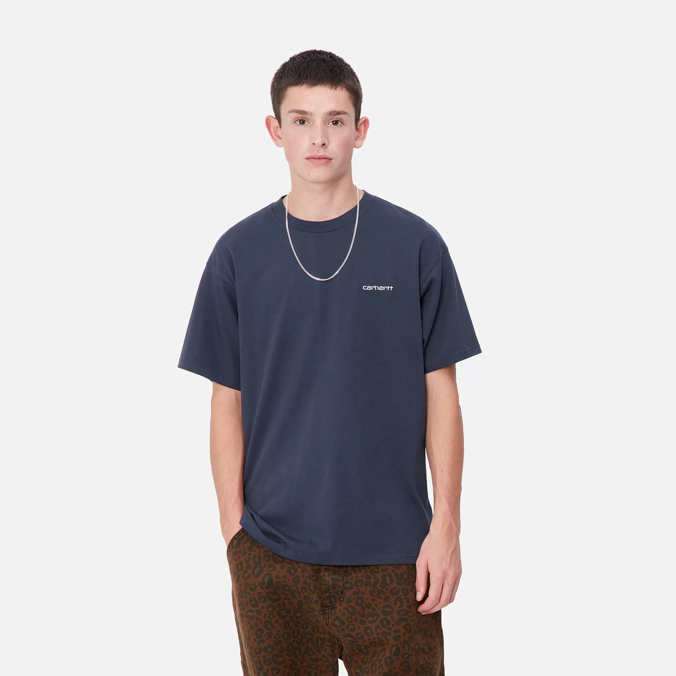 Carhartt WIP S/S Script Embroidery T-Shirt
