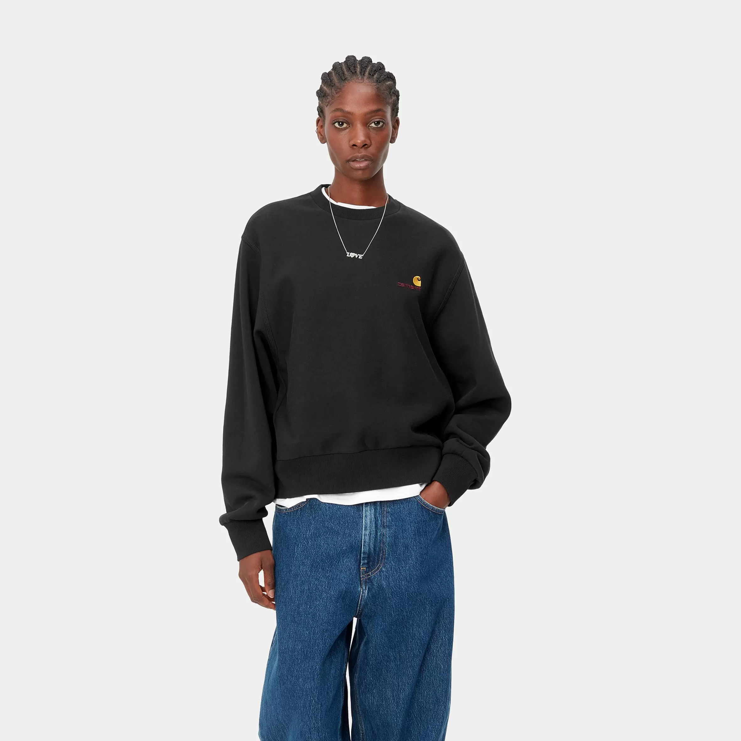 Women Carhartt WIP W' American Script Sweat