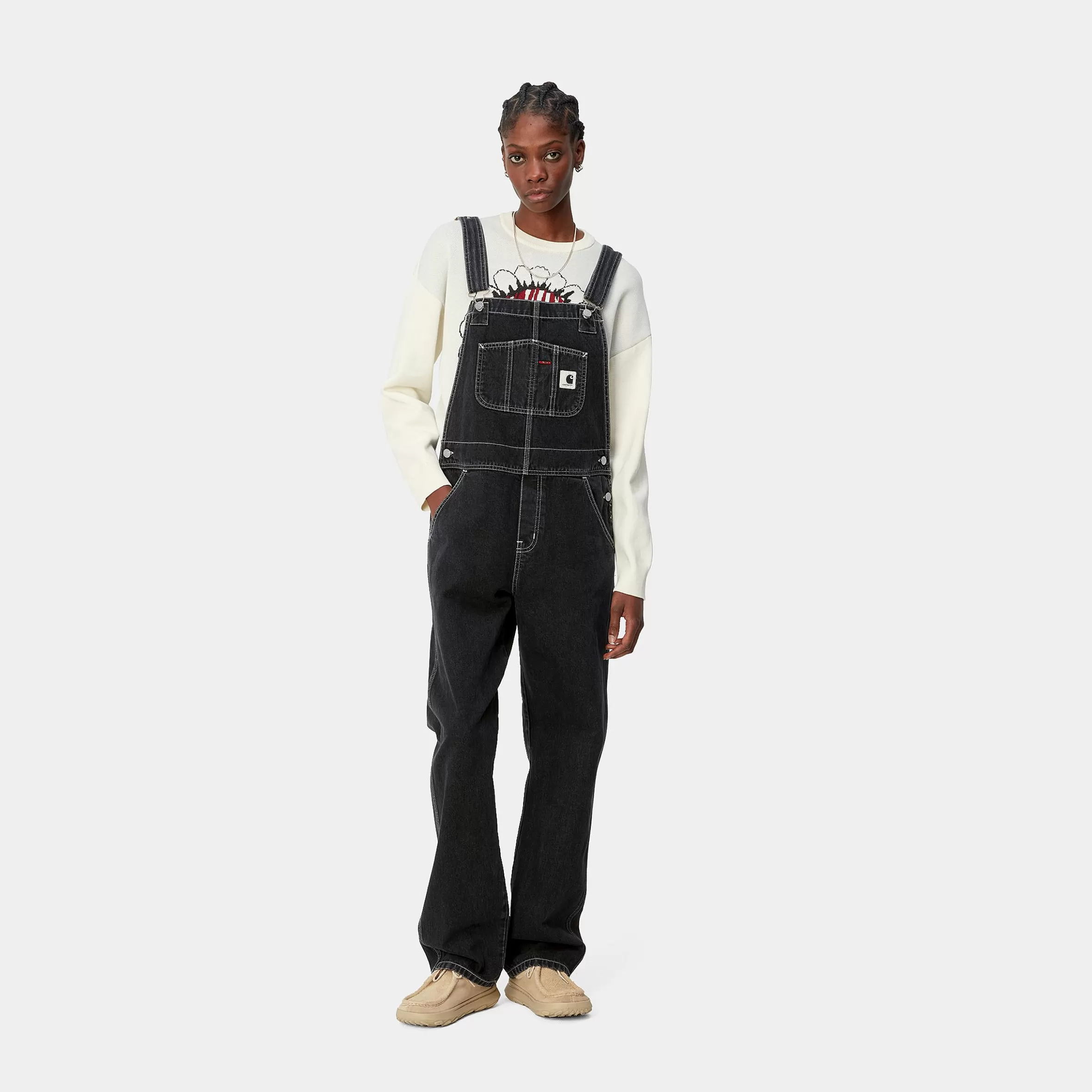 Women Carhartt WIP W' Bib Overall Straight
