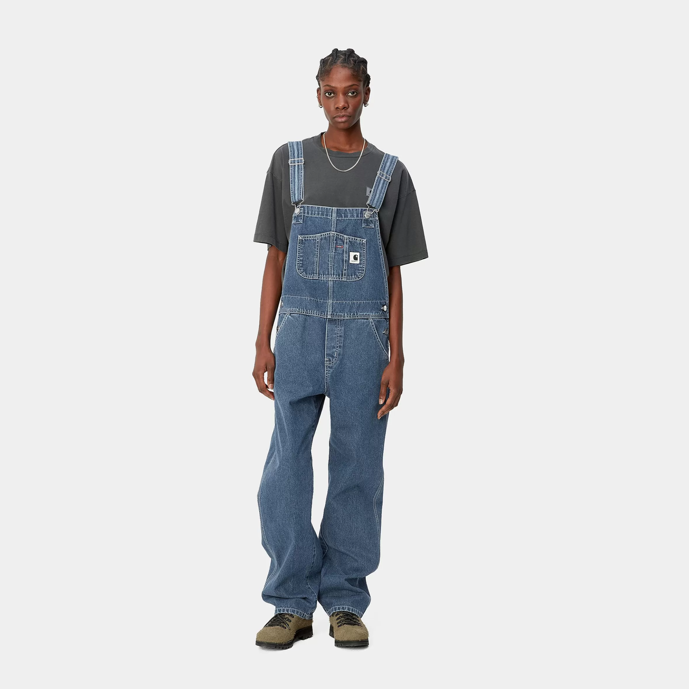 Women Carhartt WIP W' Bib Overall Straight