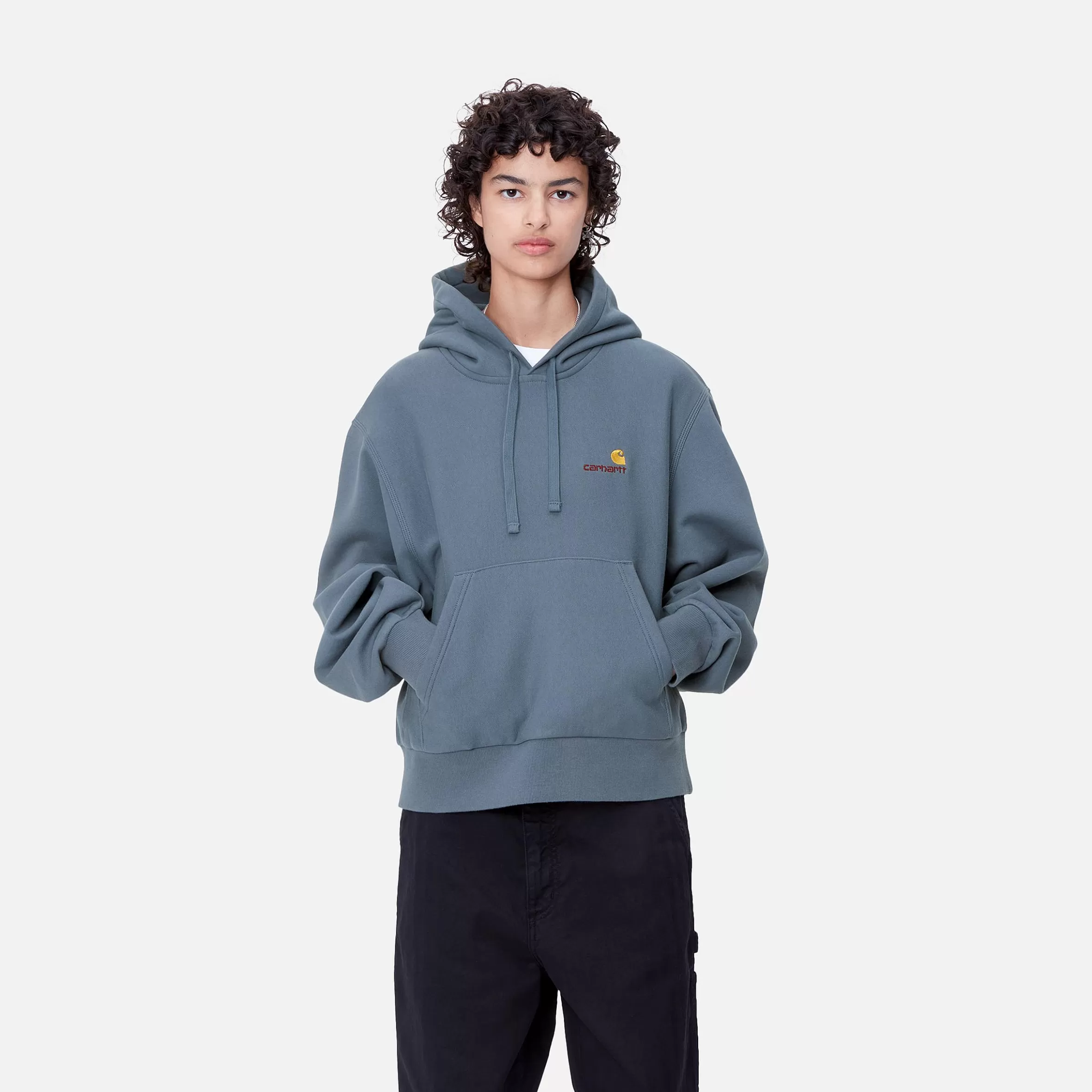 Women Carhartt WIP W' Hooded American Script Sweatshirt