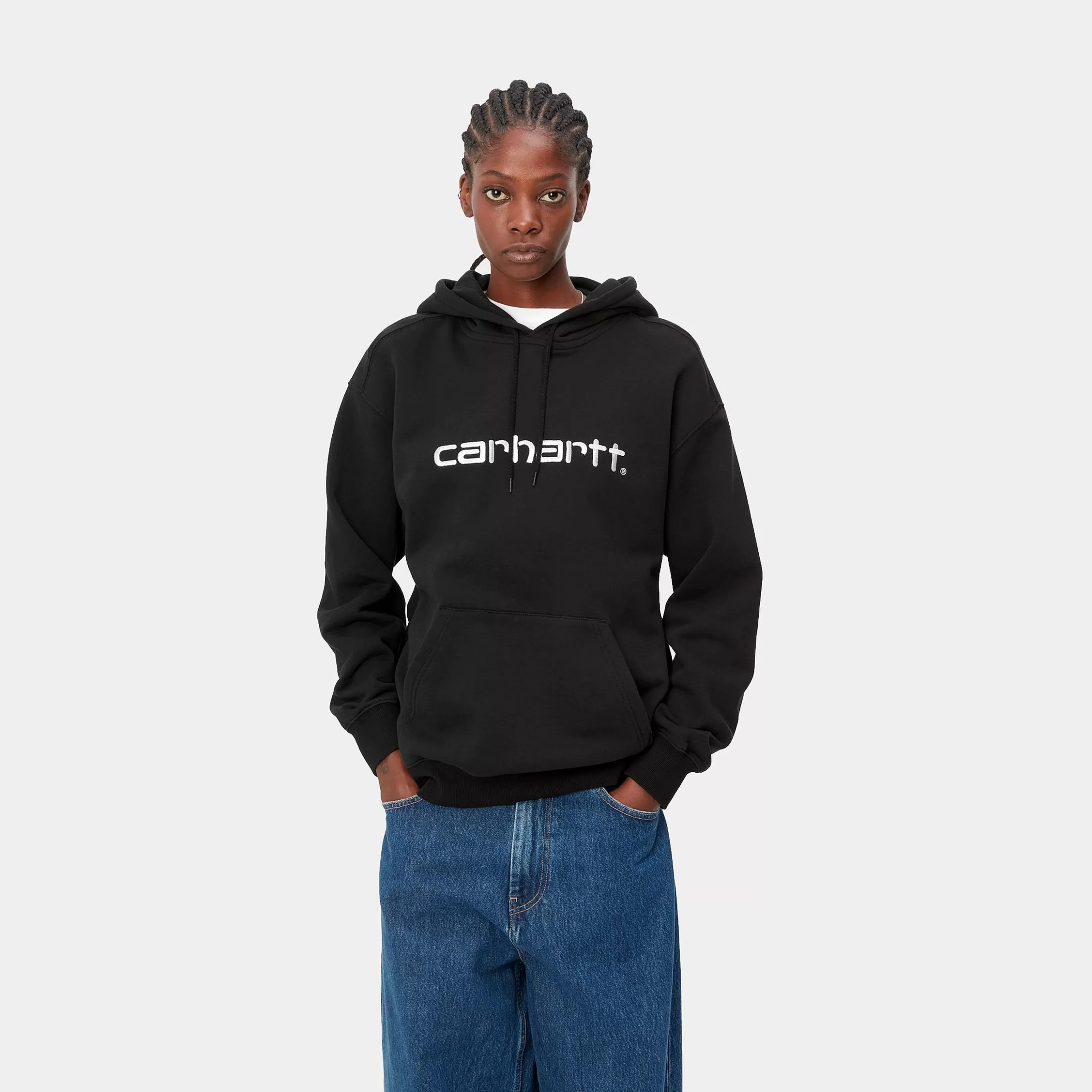 Women Carhartt WIP W' Hooded Carhartt Sweatshirt