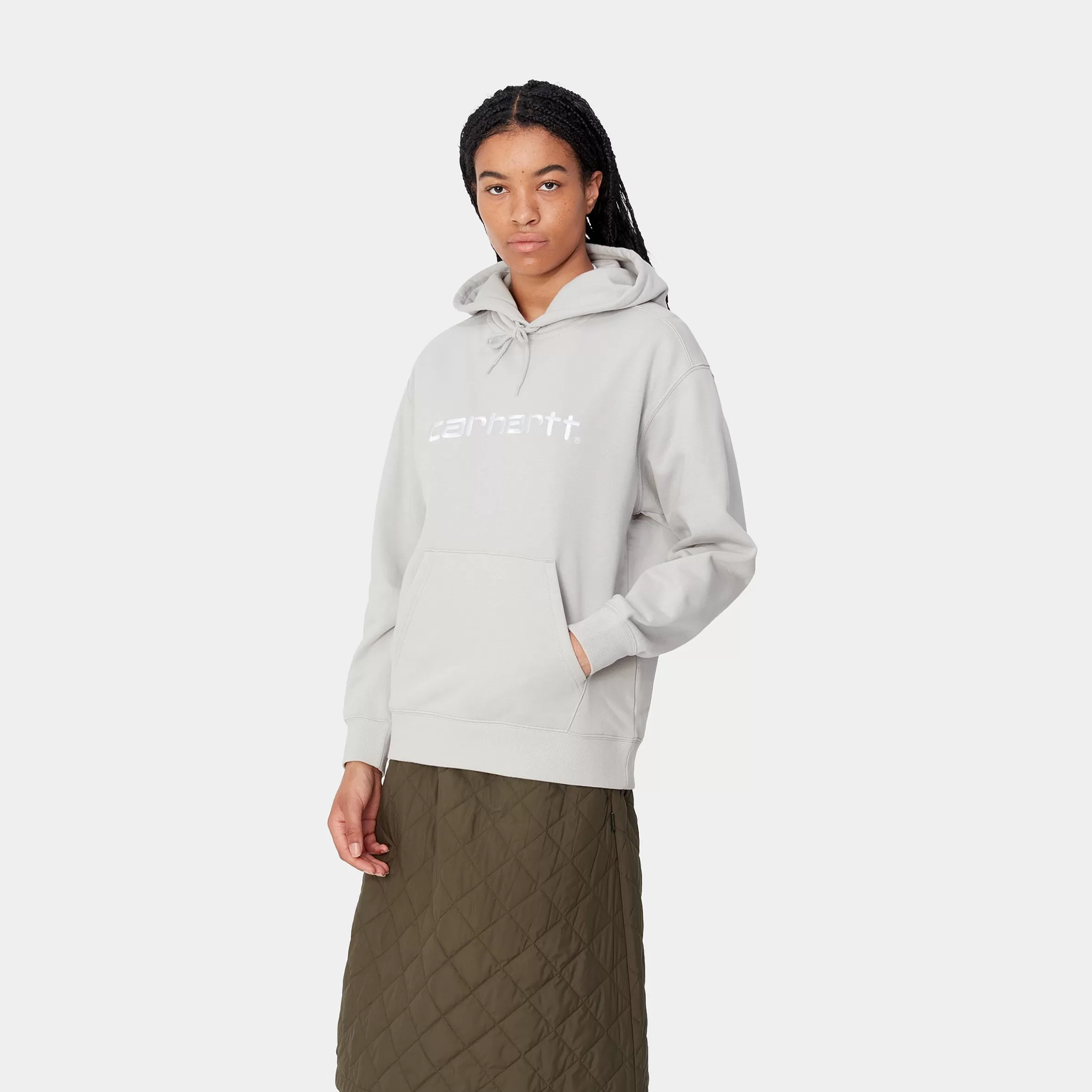 Women Carhartt WIP W' Hooded Carhartt Sweatshirt