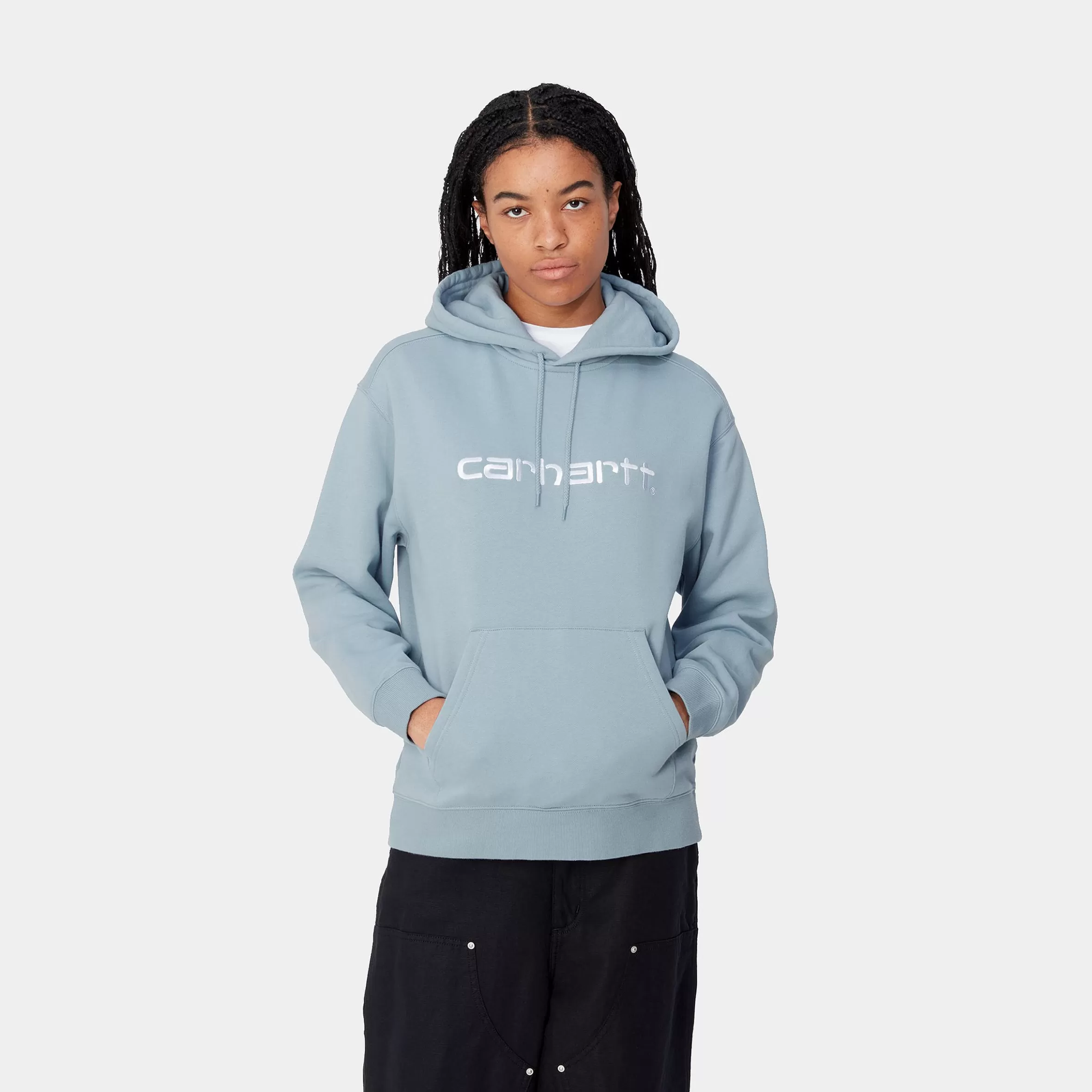 Women Carhartt WIP W' Hooded Carhartt Sweatshirt