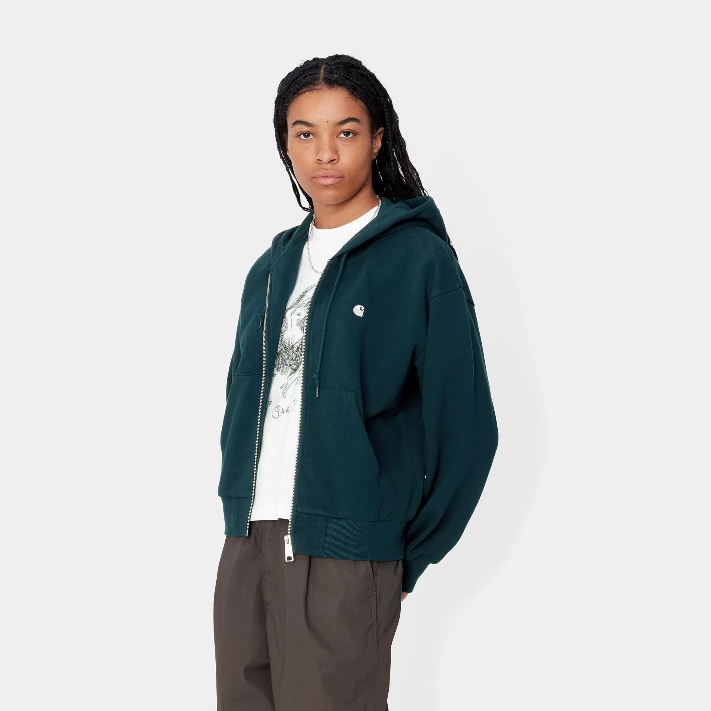 Women Carhartt WIP W' Hooded Casey Jacket