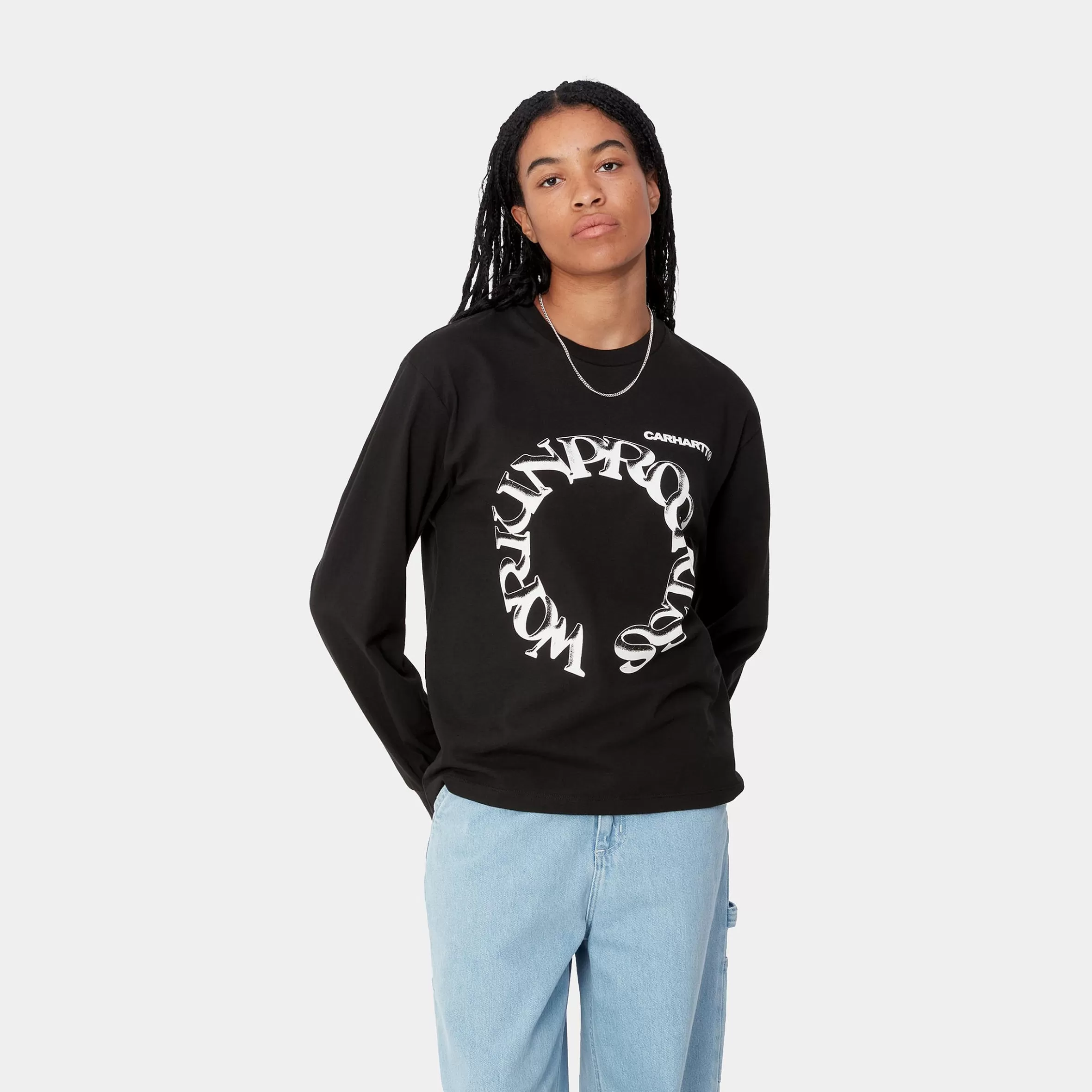 Women Carhartt WIP W' L/S Body Of Work T-Shirt