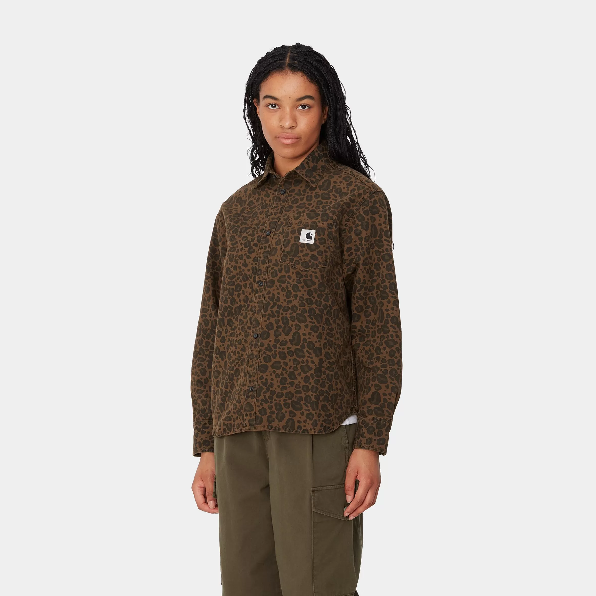 Women Carhartt WIP W' L/S Leo Shirt