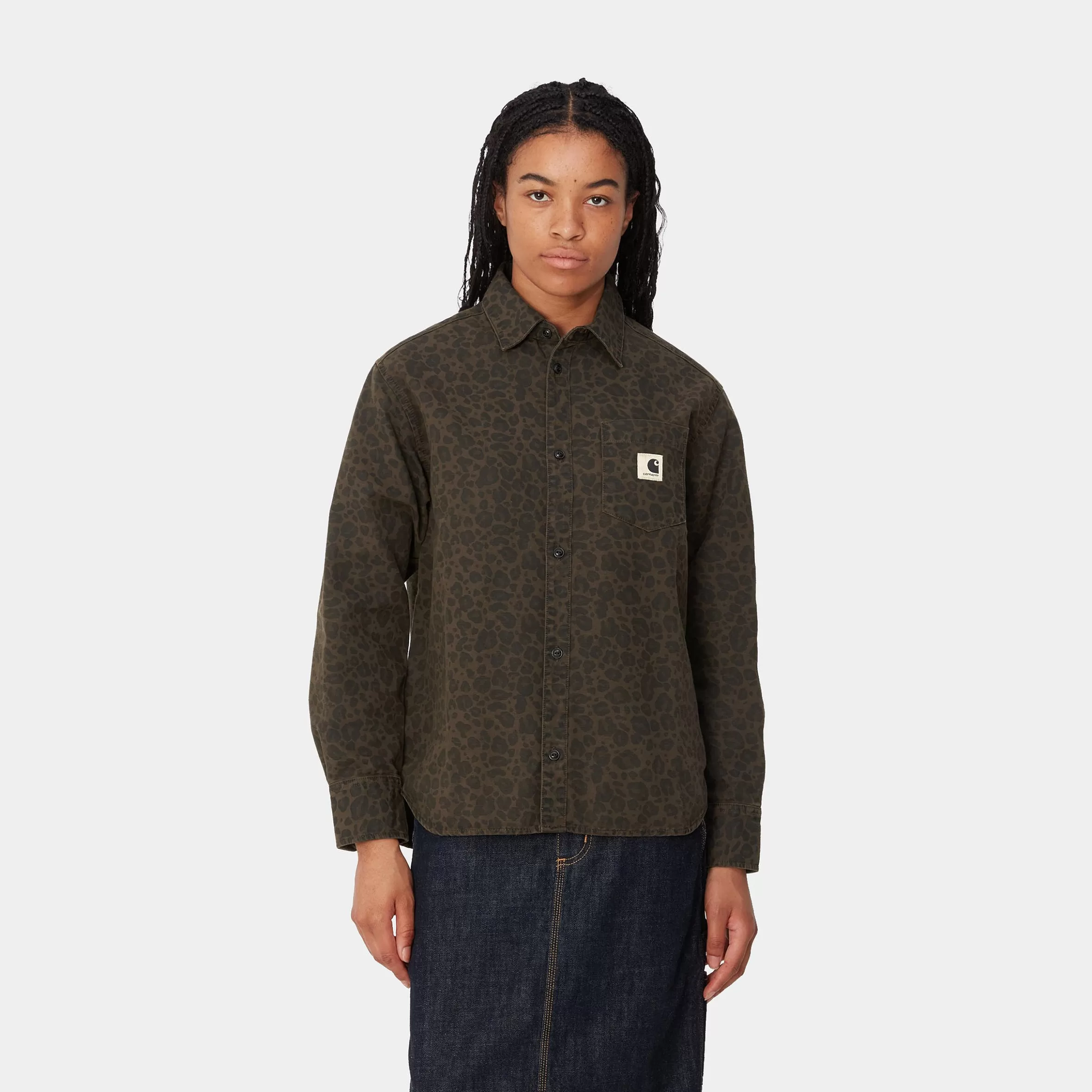Women Carhartt WIP W' L/S Leo Shirt
