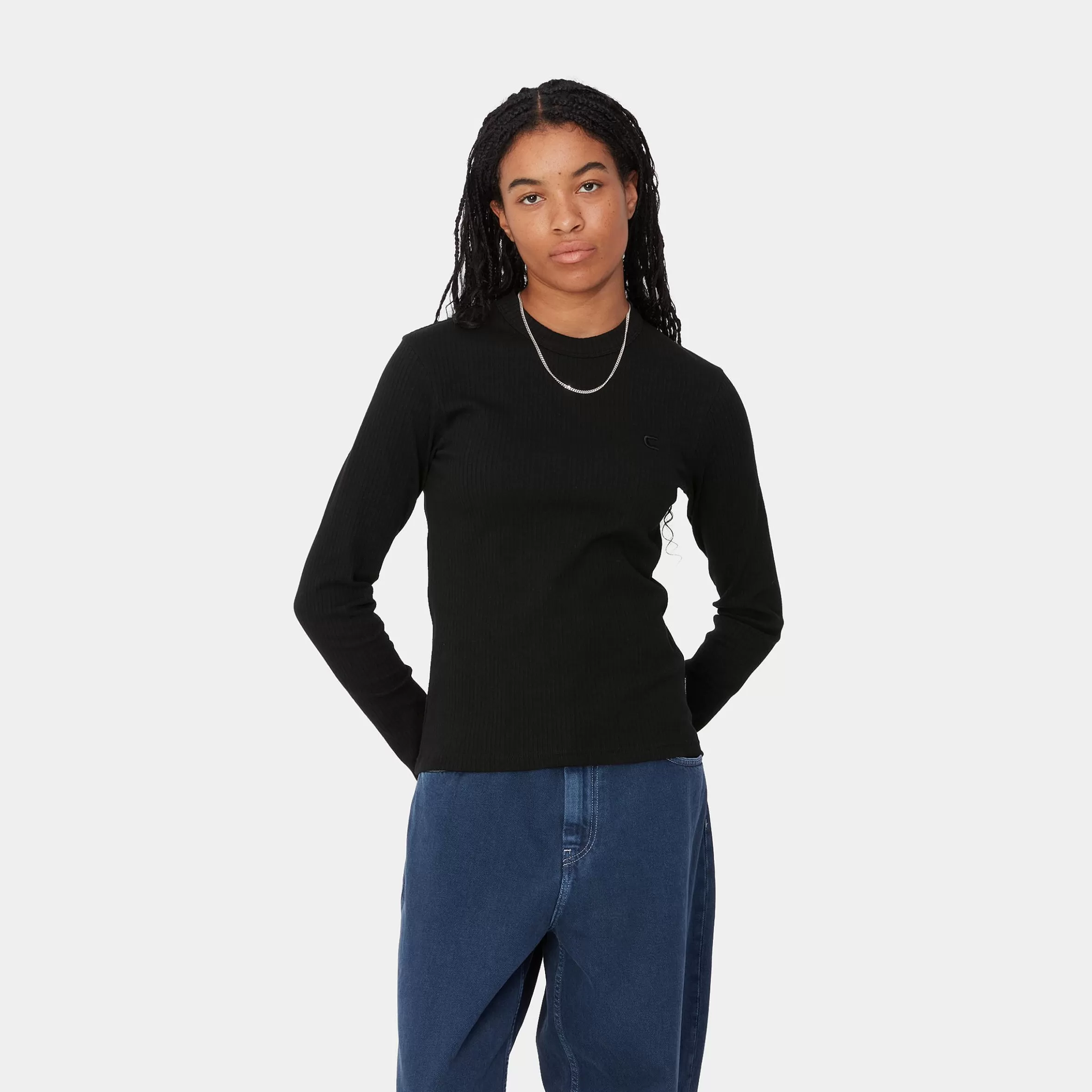 Women Carhartt WIP W' L/S Serena T-Shirt