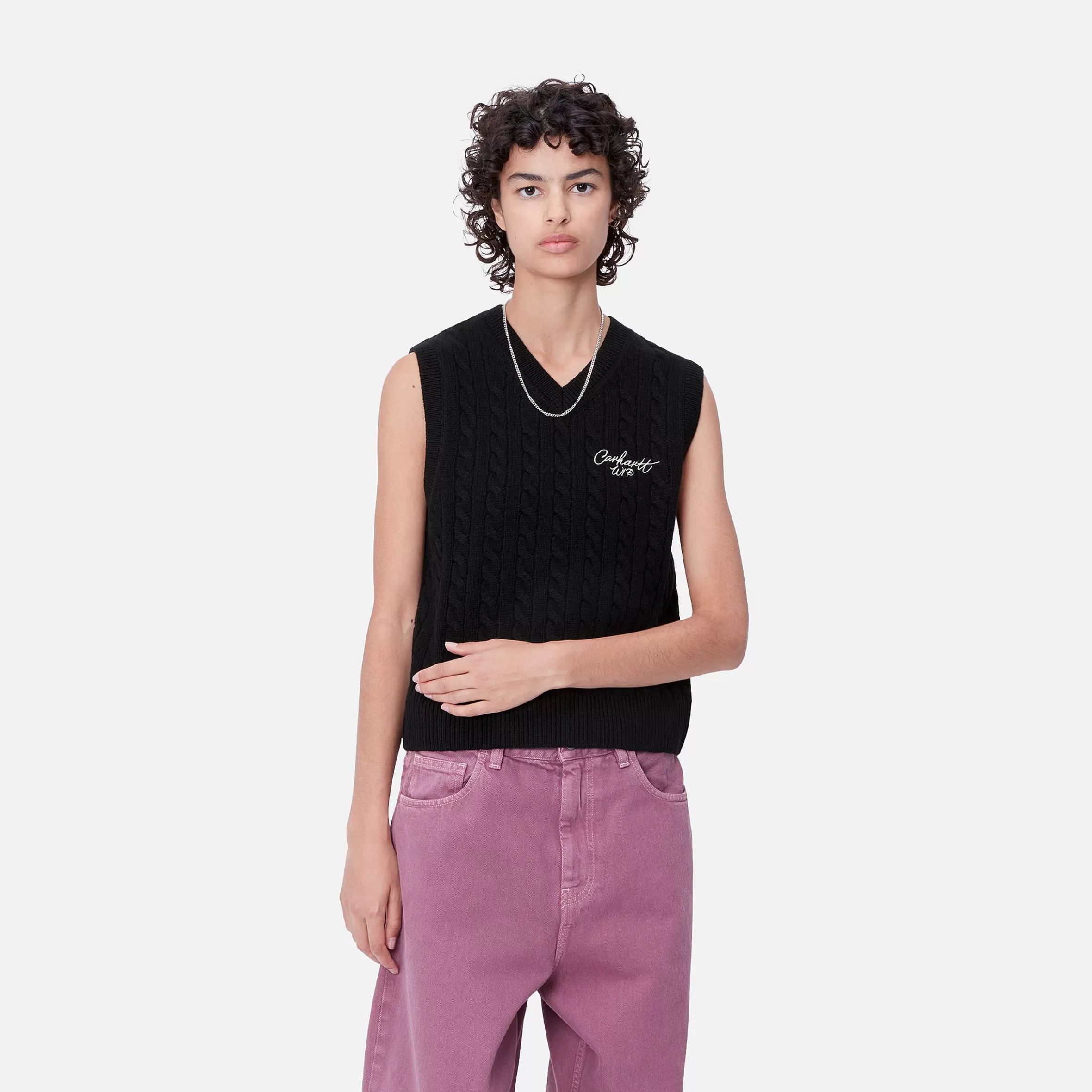 Women Carhartt WIP W' Signature Vest Sweater