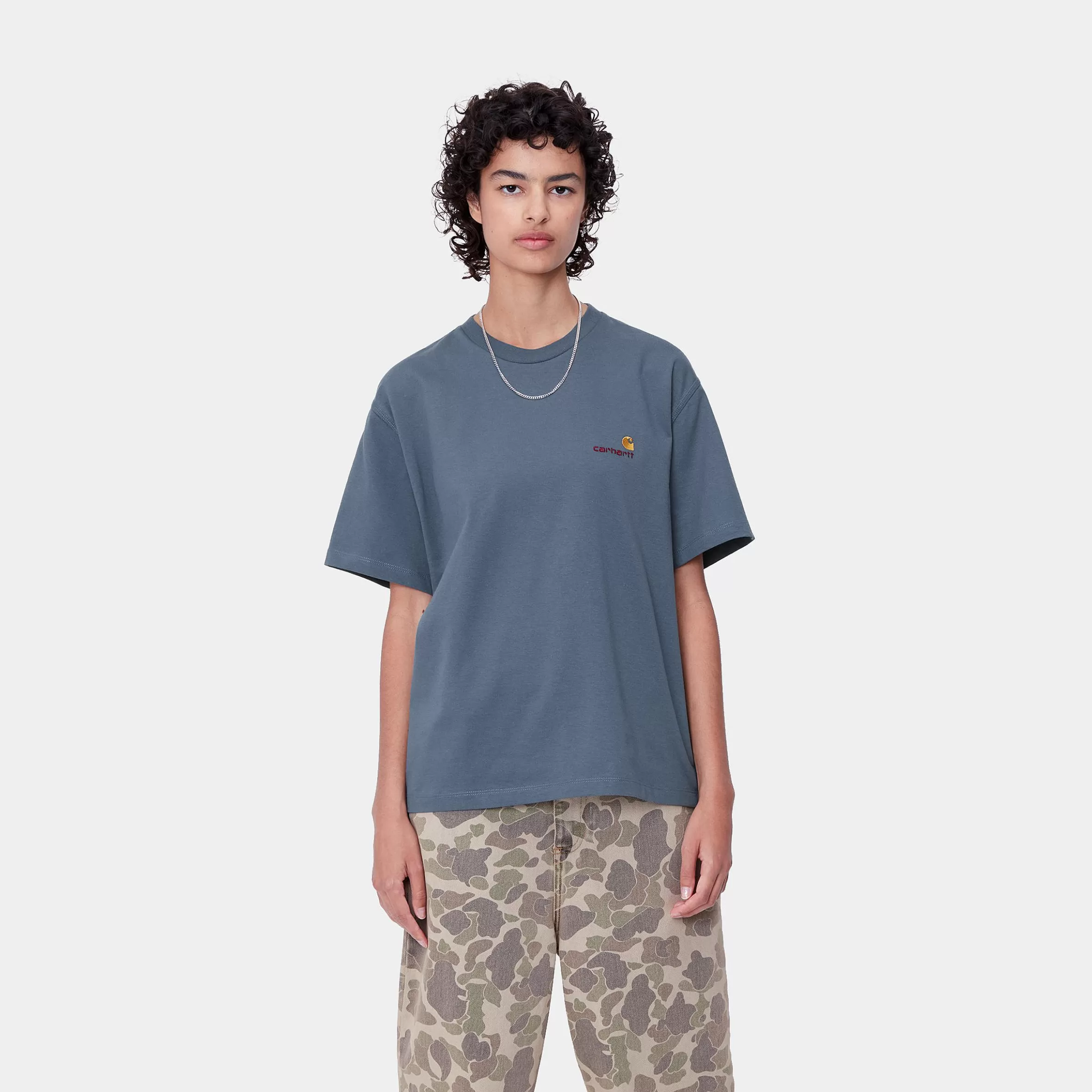 Women Carhartt WIP W' S/S American Script T-Shirt