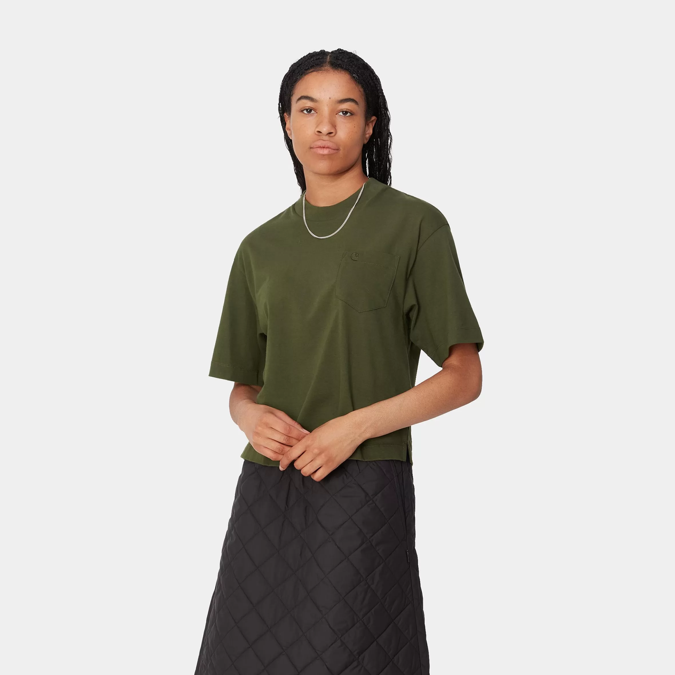 Women Carhartt WIP W' S/S Colburn T-Shirt