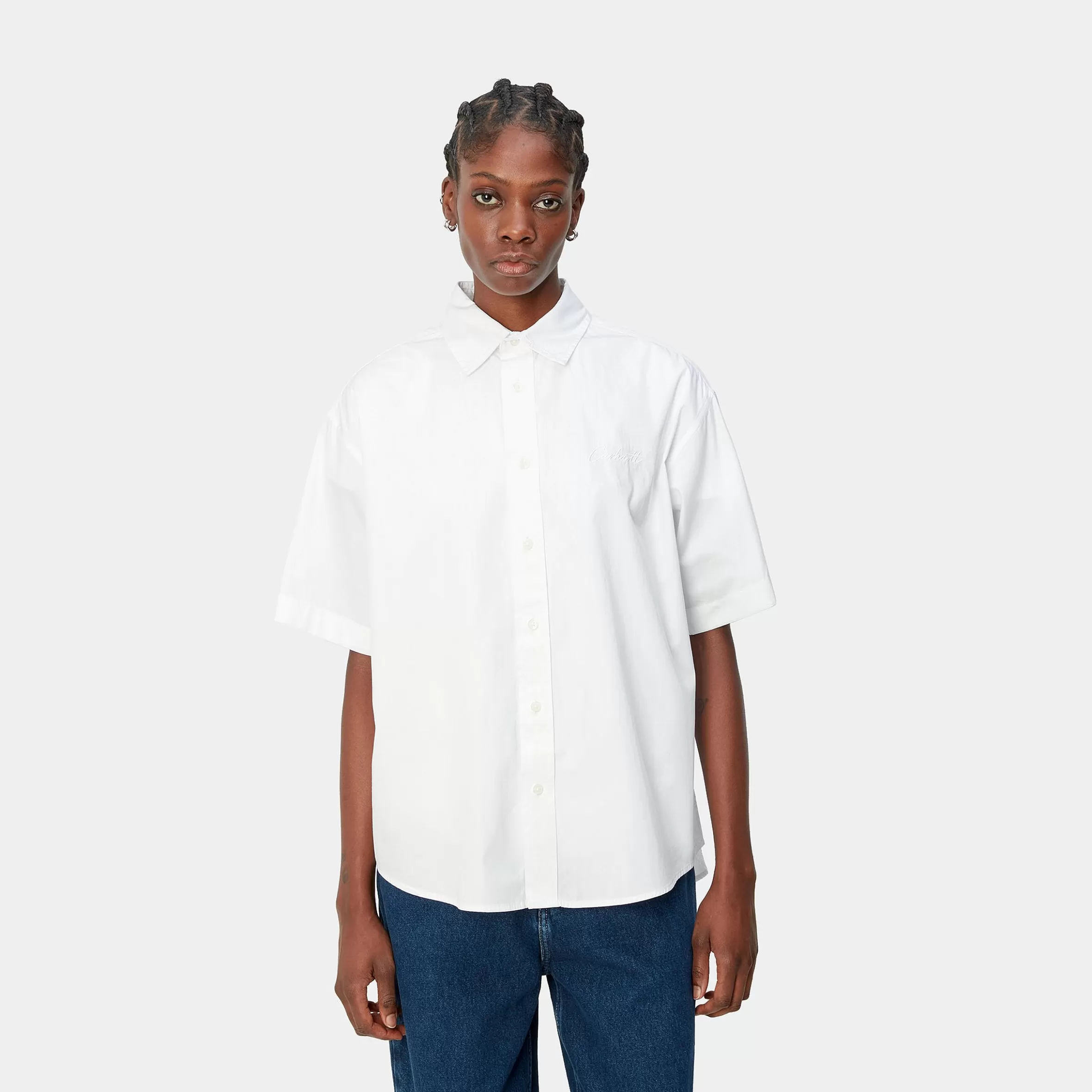 Women Carhartt WIP W' S/S Jaxon Shirt