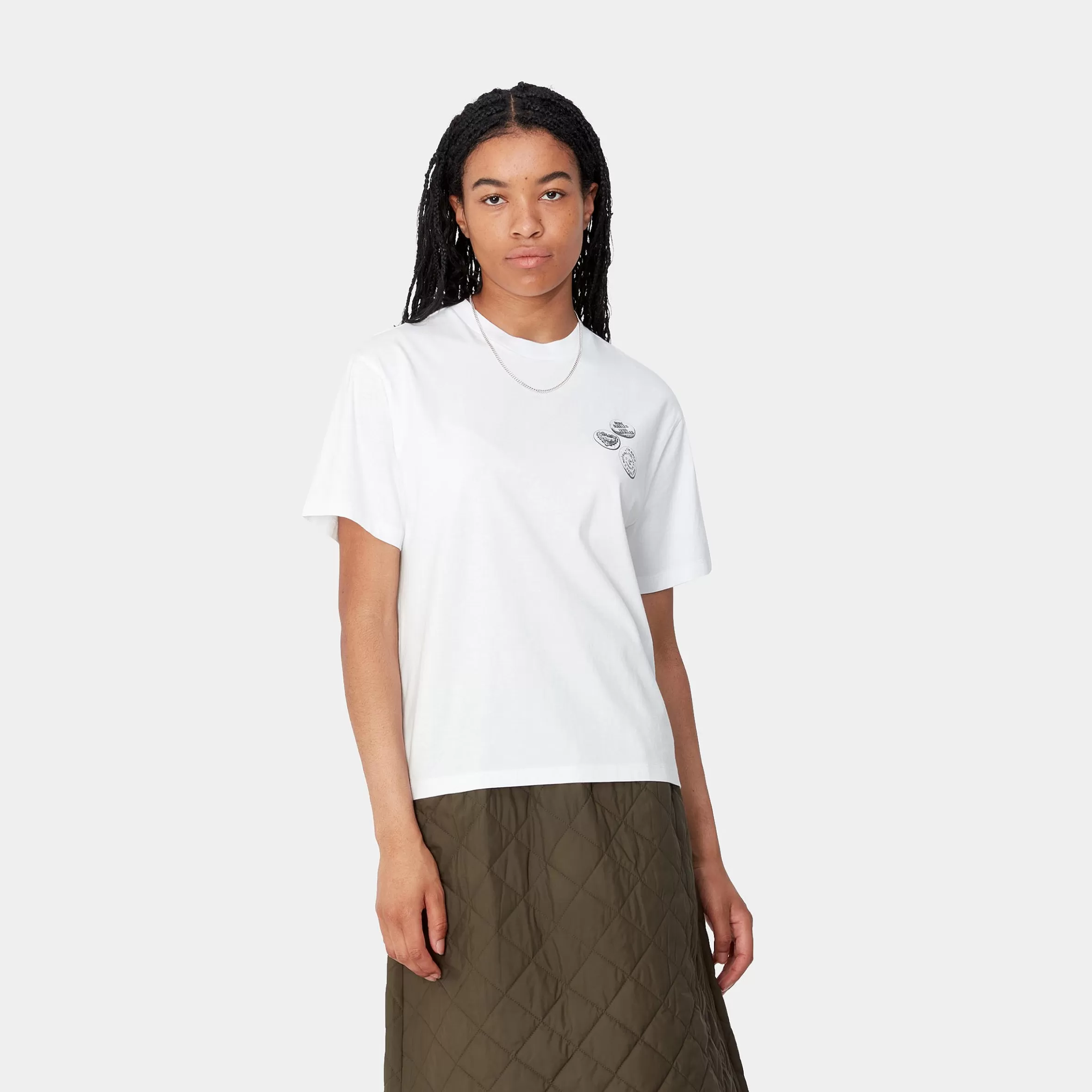 Women Carhartt WIP W' S/S Pins T-Shirt